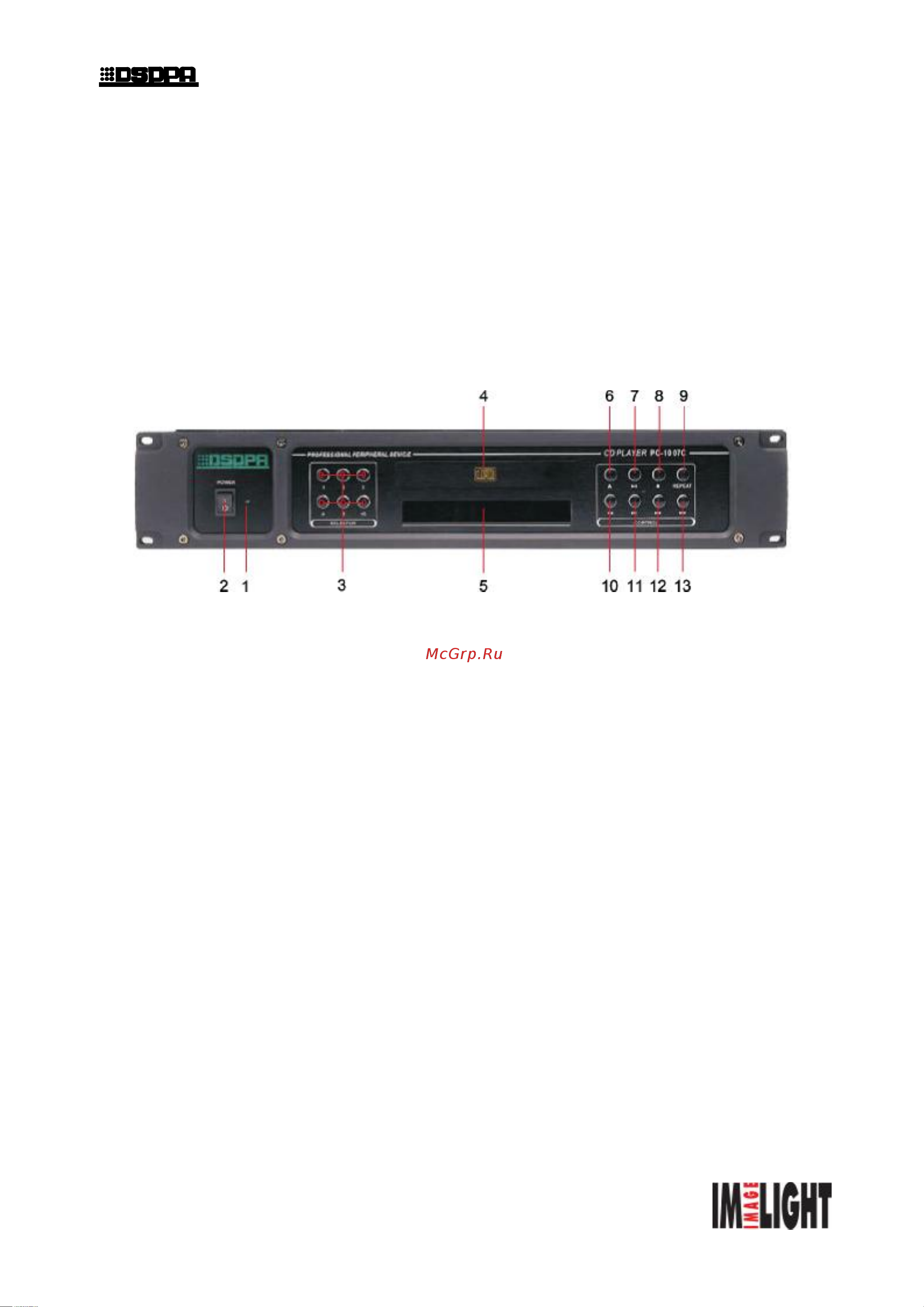 Dsppa PC-1007C [2/4] Функциональные возможности