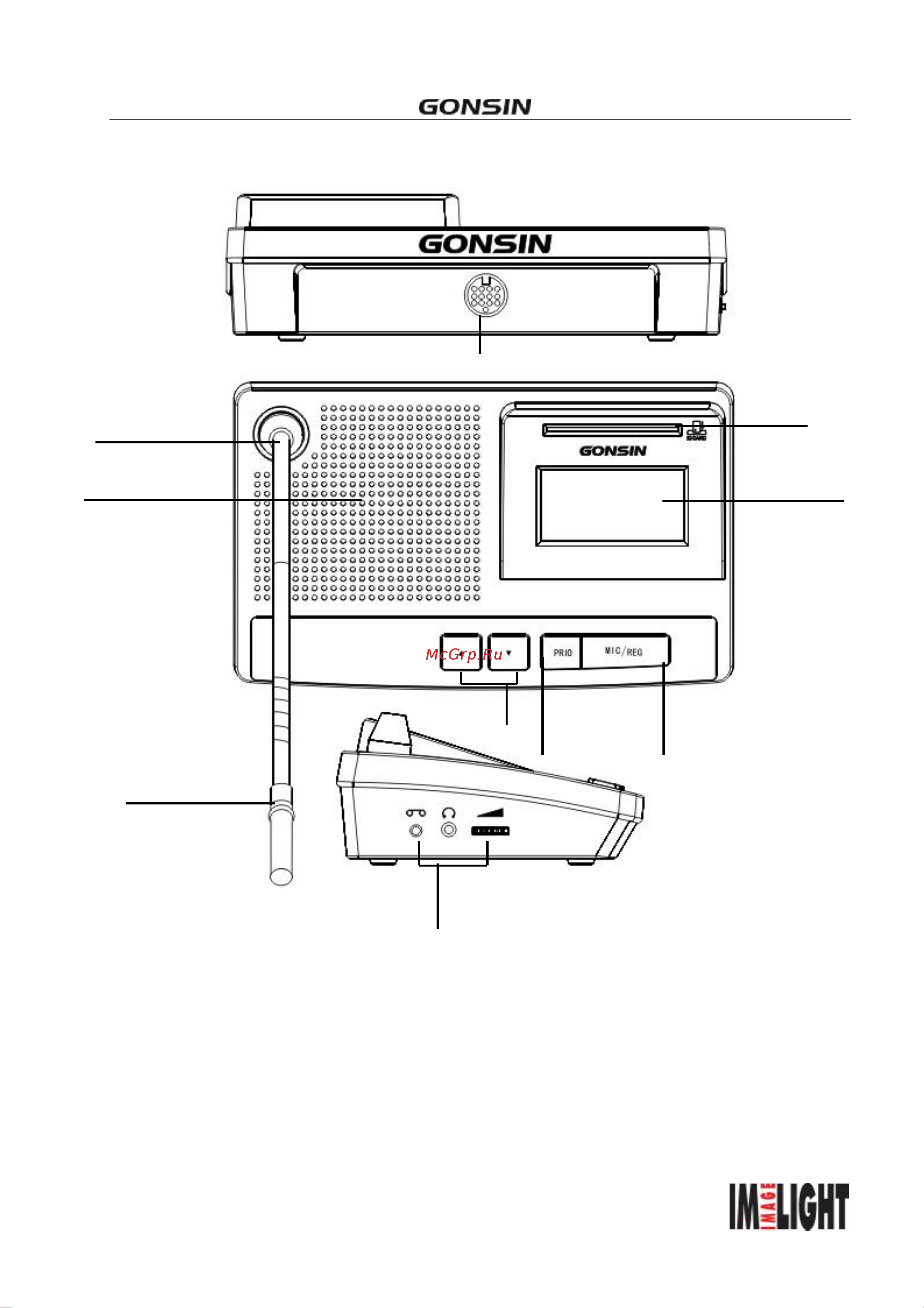 Gonsin TL-VC6000 Инструкция по эксплуатации онлайн [7/19] 673847