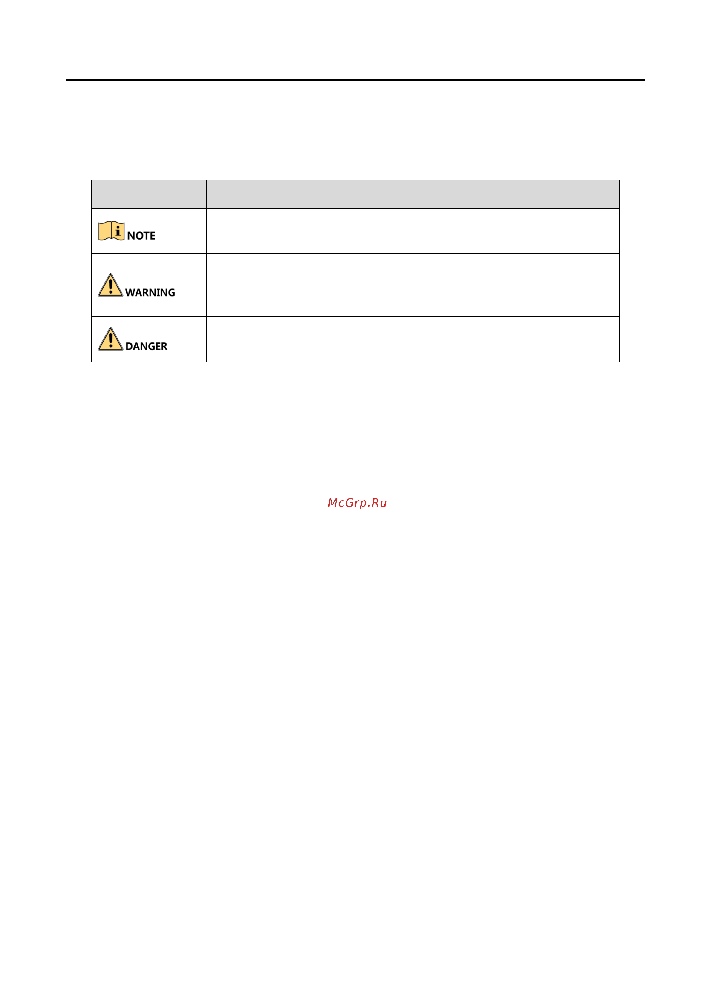 Hikvision DS-1006KI [5/37] Symbol conventions