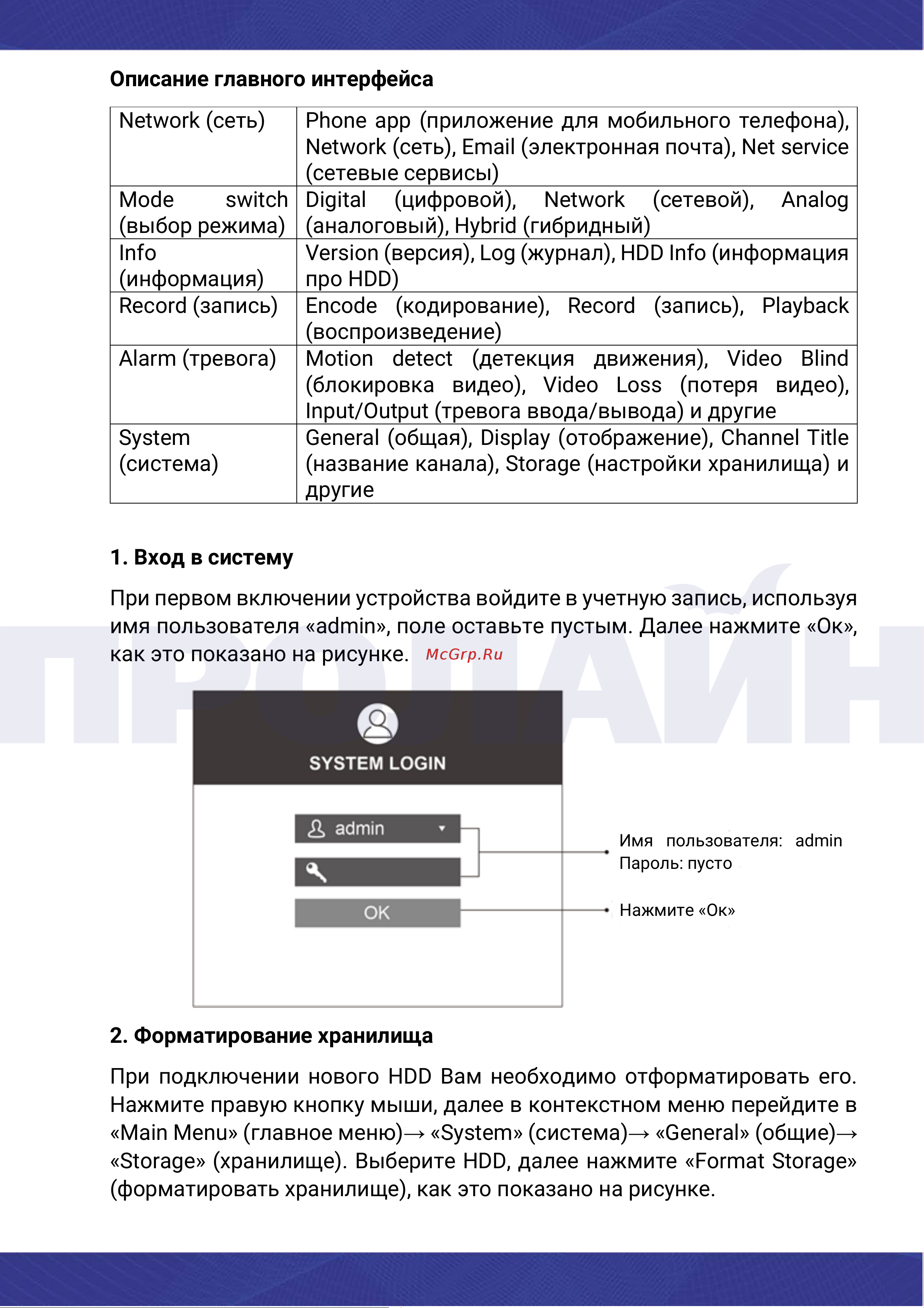 Proline PR-X2004AK Инструкция по эксплуатации онлайн [3/12] 674800