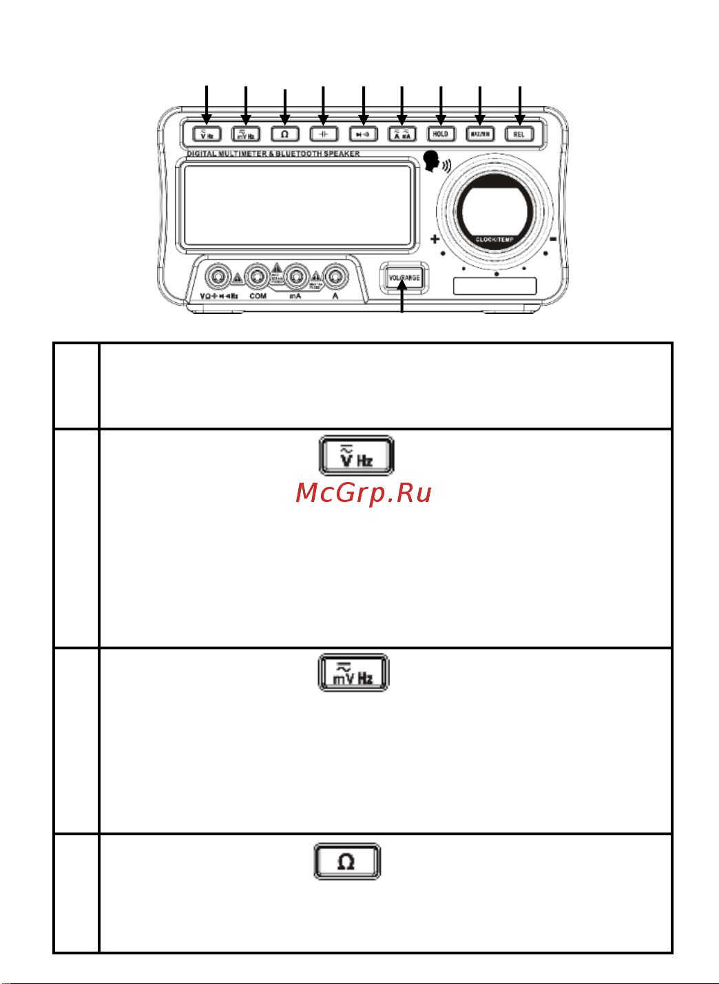 Zotek ZT-5566S [10/35] Function buttons