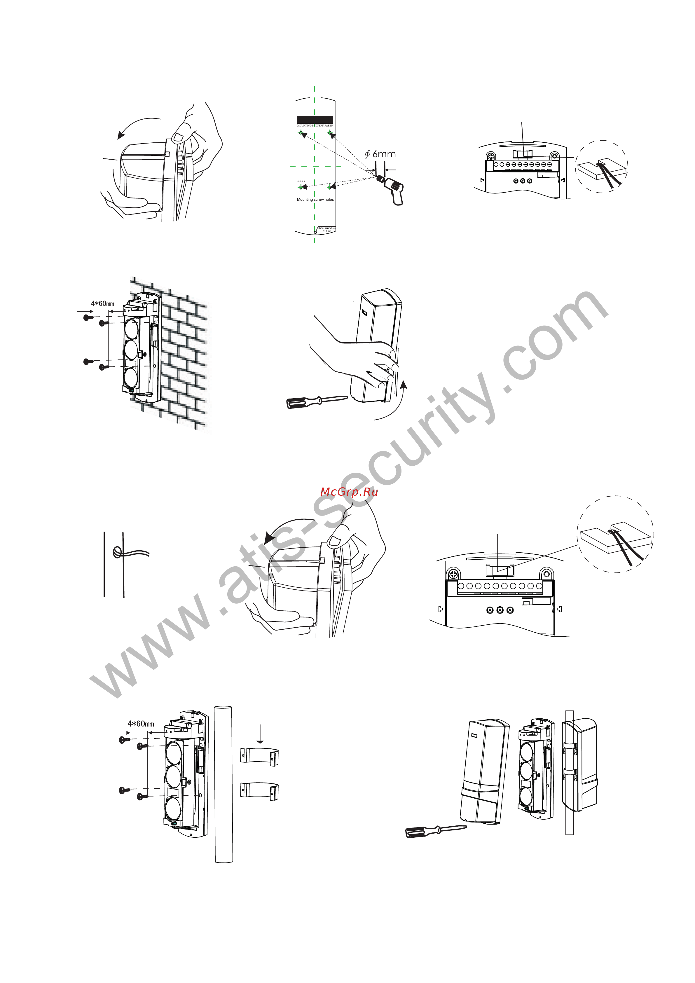 Lightwell LBX-100AF [4/8] Установка на трубу