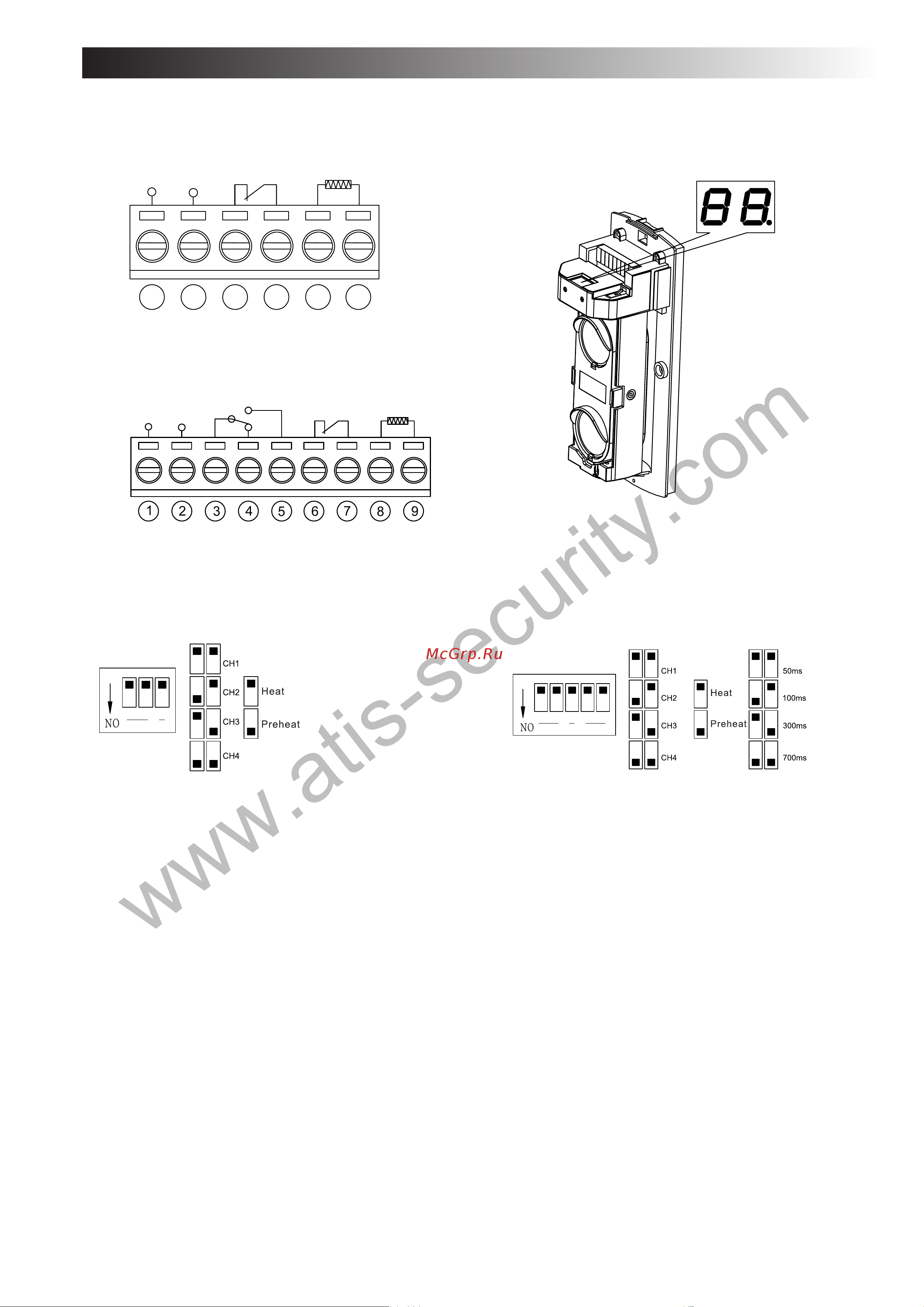 Lightwell LBX-100 [6/8] Установка di переключателей