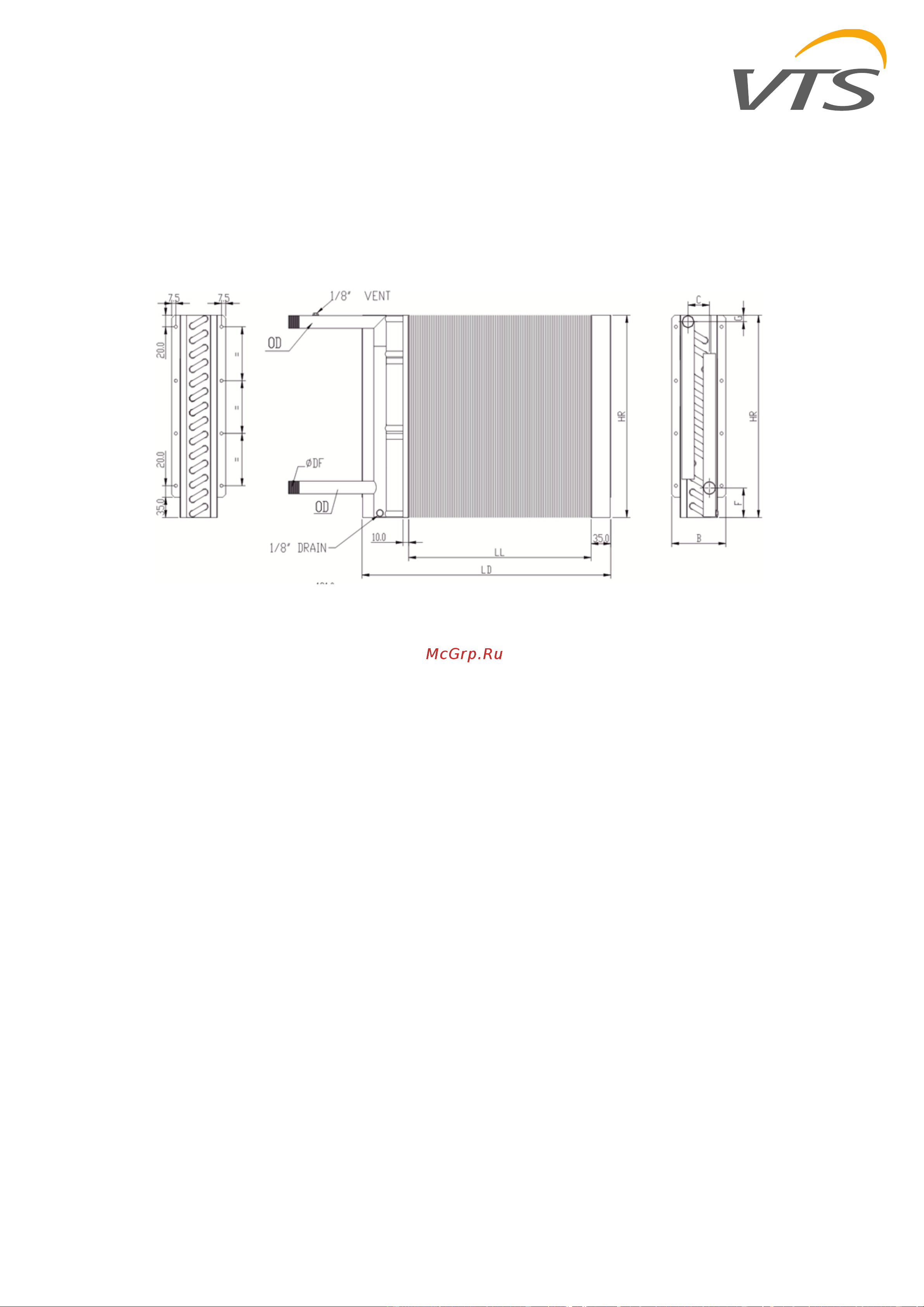 VTS VENTUS Compact VVS010s [25/67] Водяные охладители