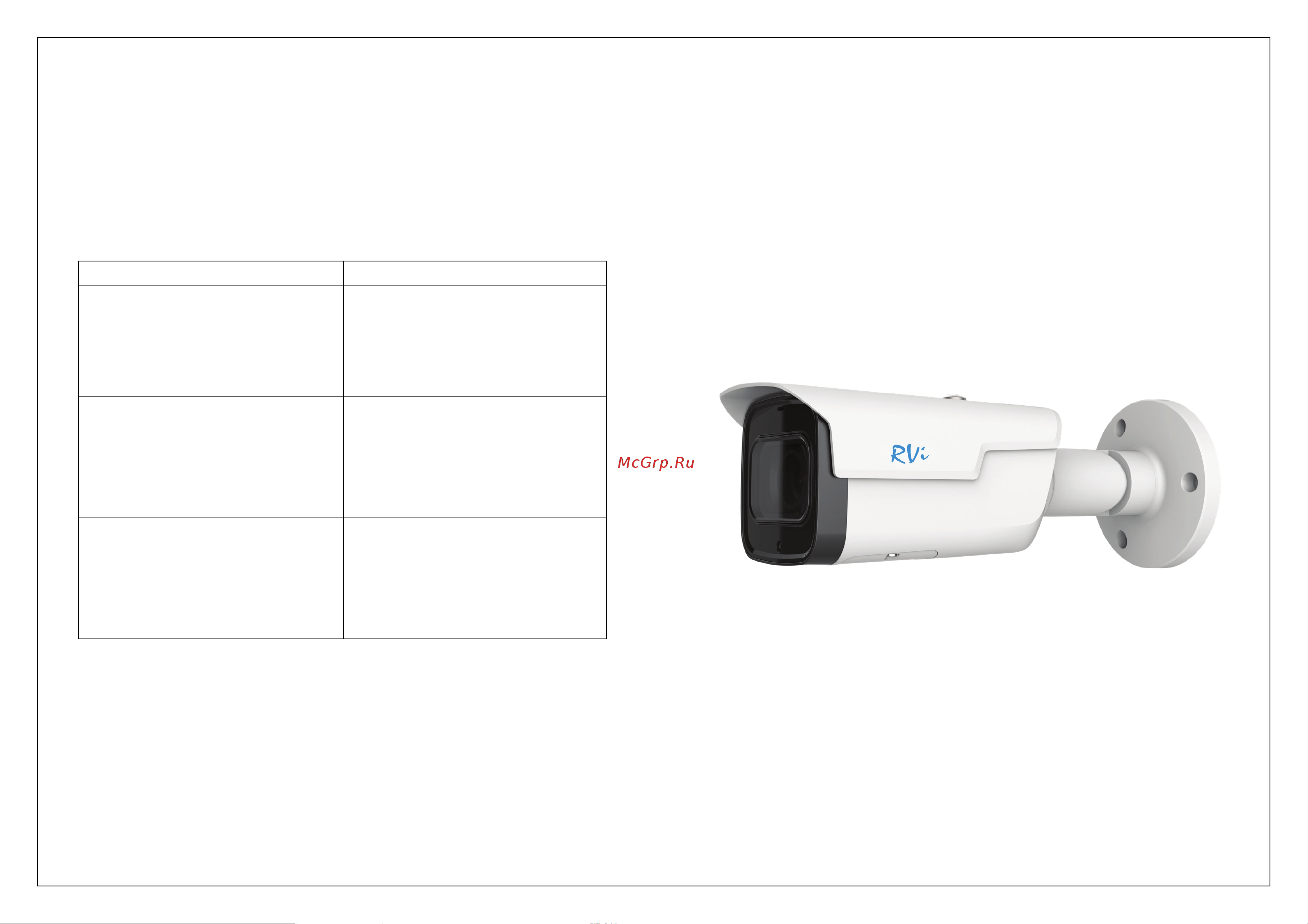 RVi RVi-1NCTX4064 (3.6) Паспорт онлайн