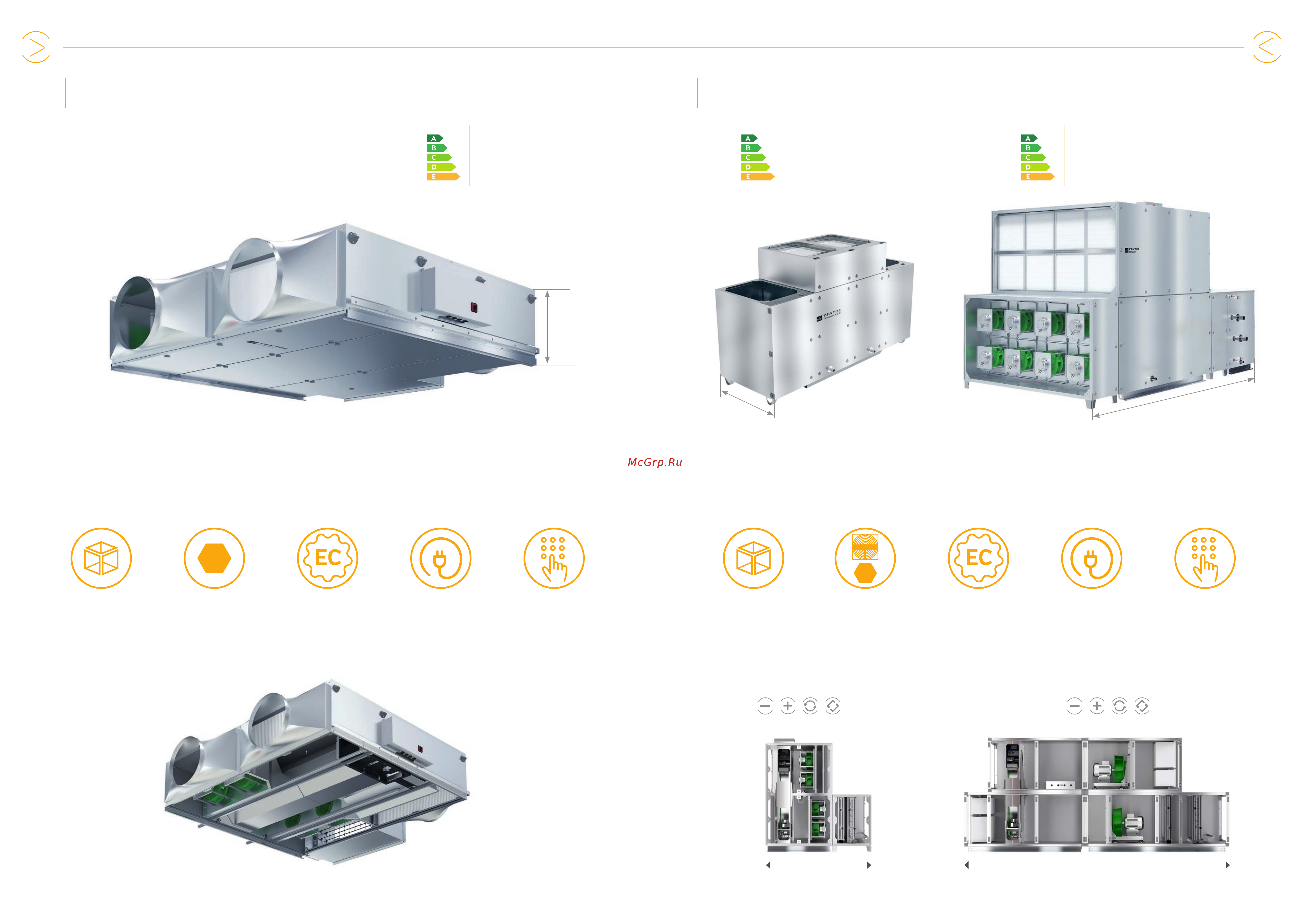 VTS Ventus VVS400 [32/55] Suspended units floor mounted units