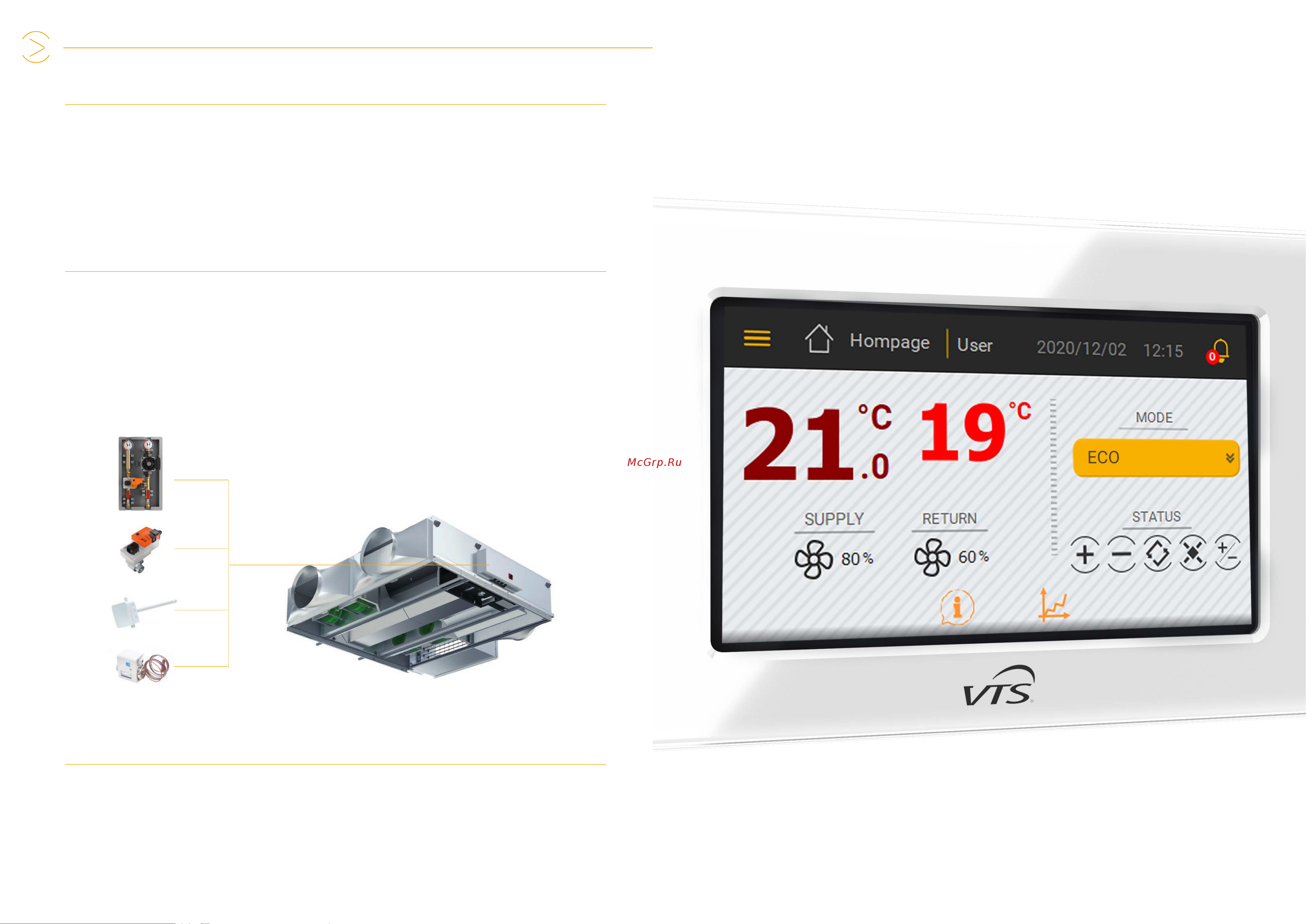 VTS Ventus VVS100 [46/55] Control circuits