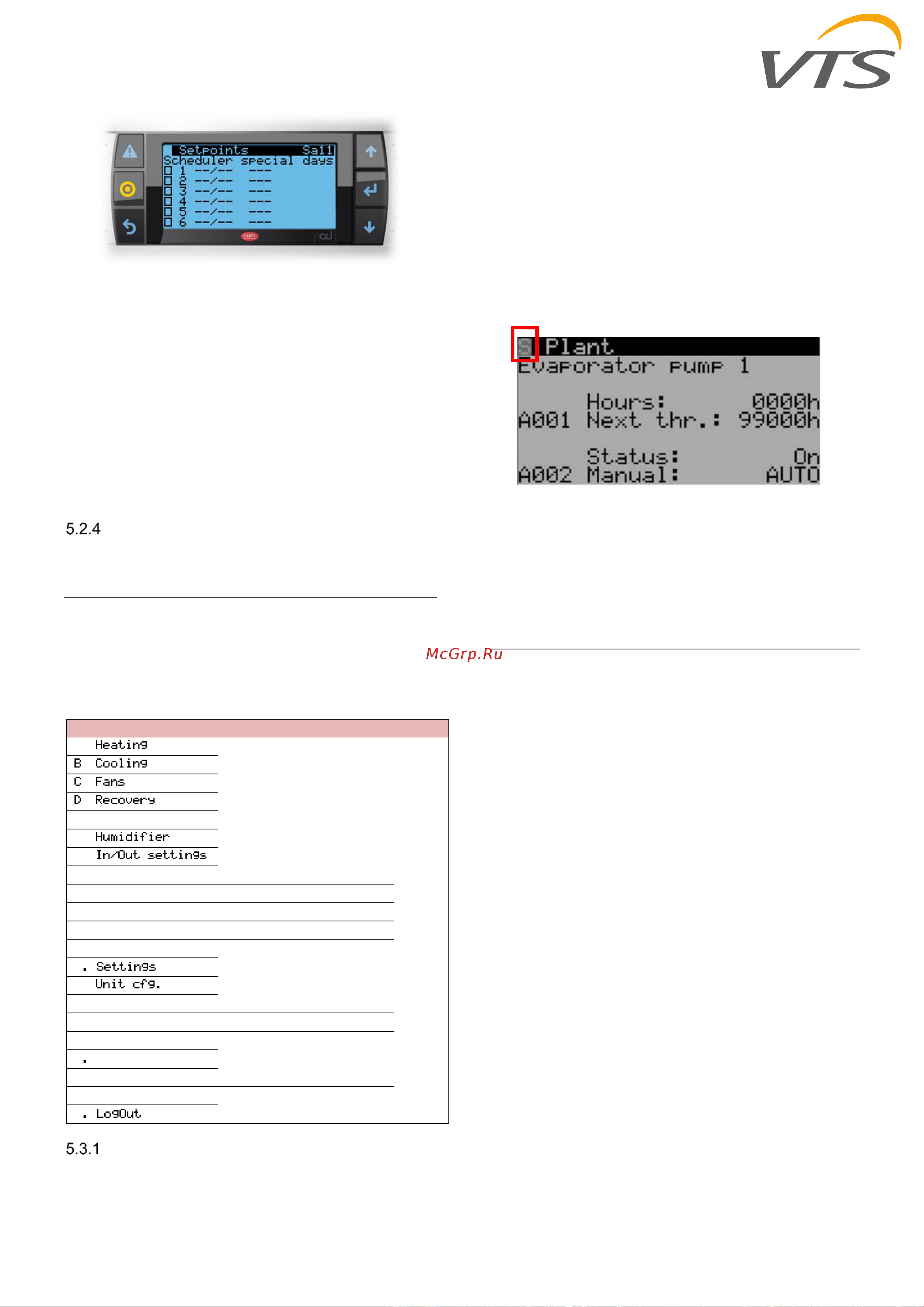 VTS American VENTUS AVS 170 [20/47] Manufacturer read write access to all parameters