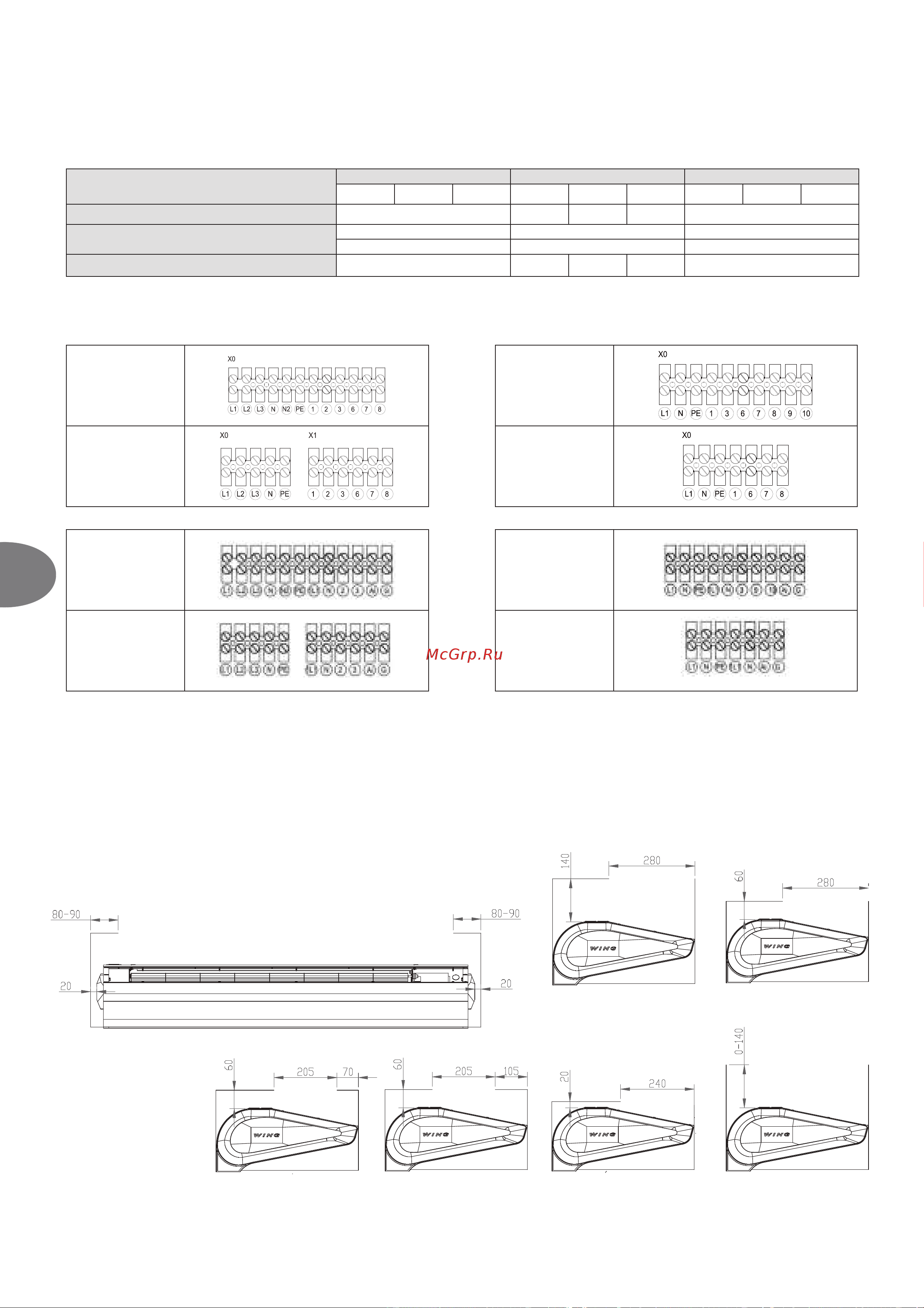 VTS WING II W100 EC [174/236] Wing w100 200 wing e100 200 wing c100 200