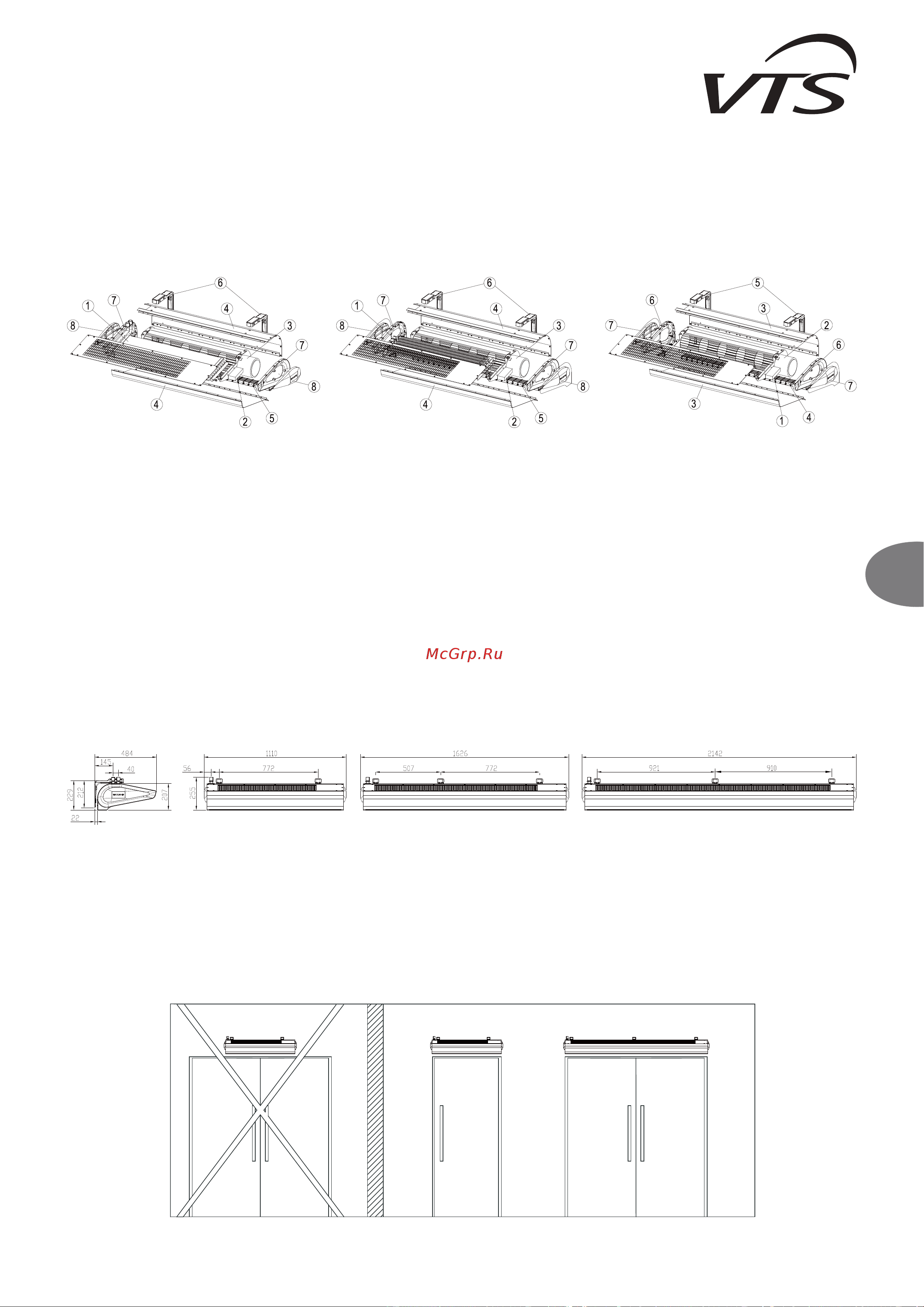 VTS WING II W100 EC [187/236] Instalare