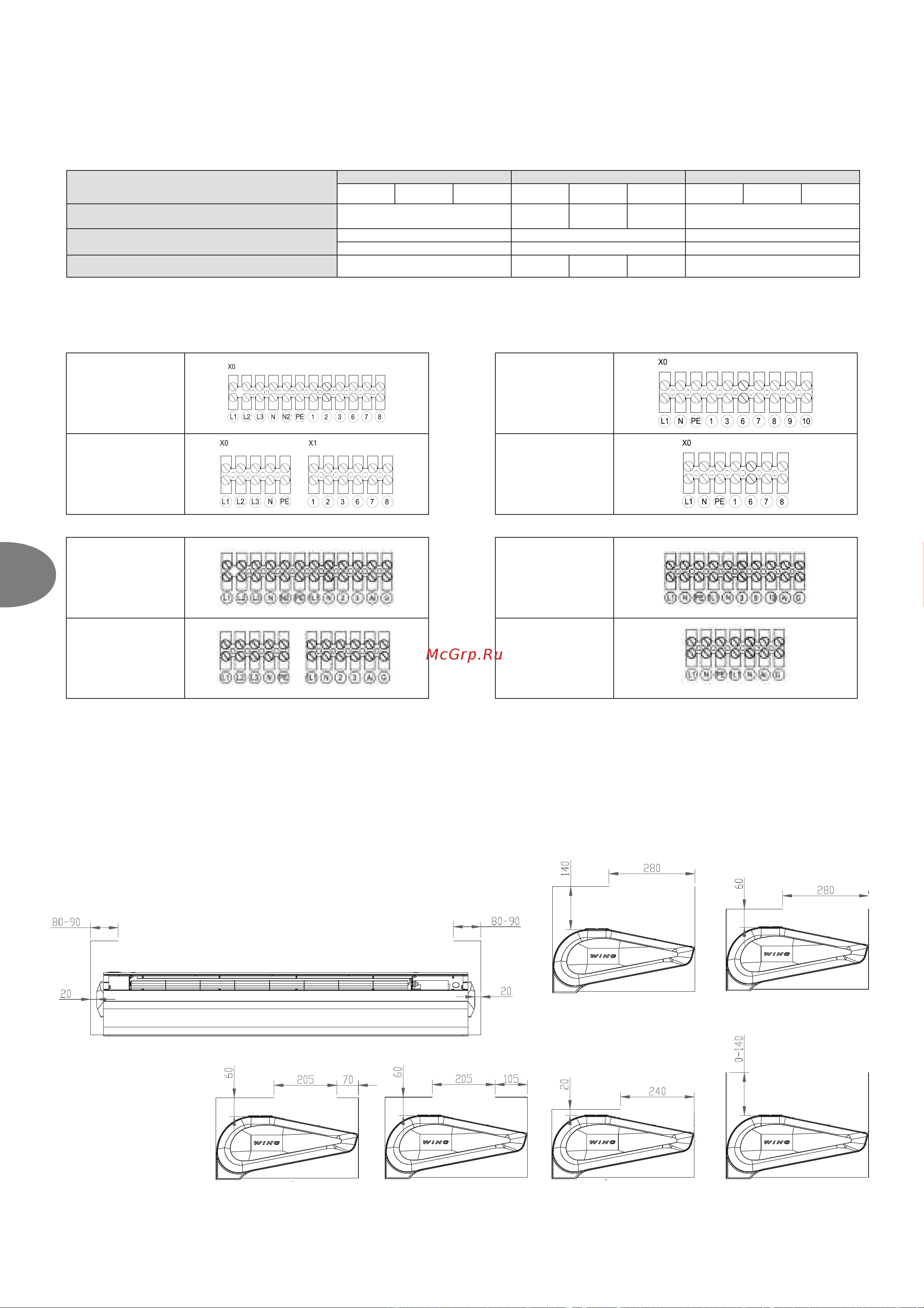 VTS WING II W100 EC [228/236] Wing w100 200 wing e100 200 wing c100 200