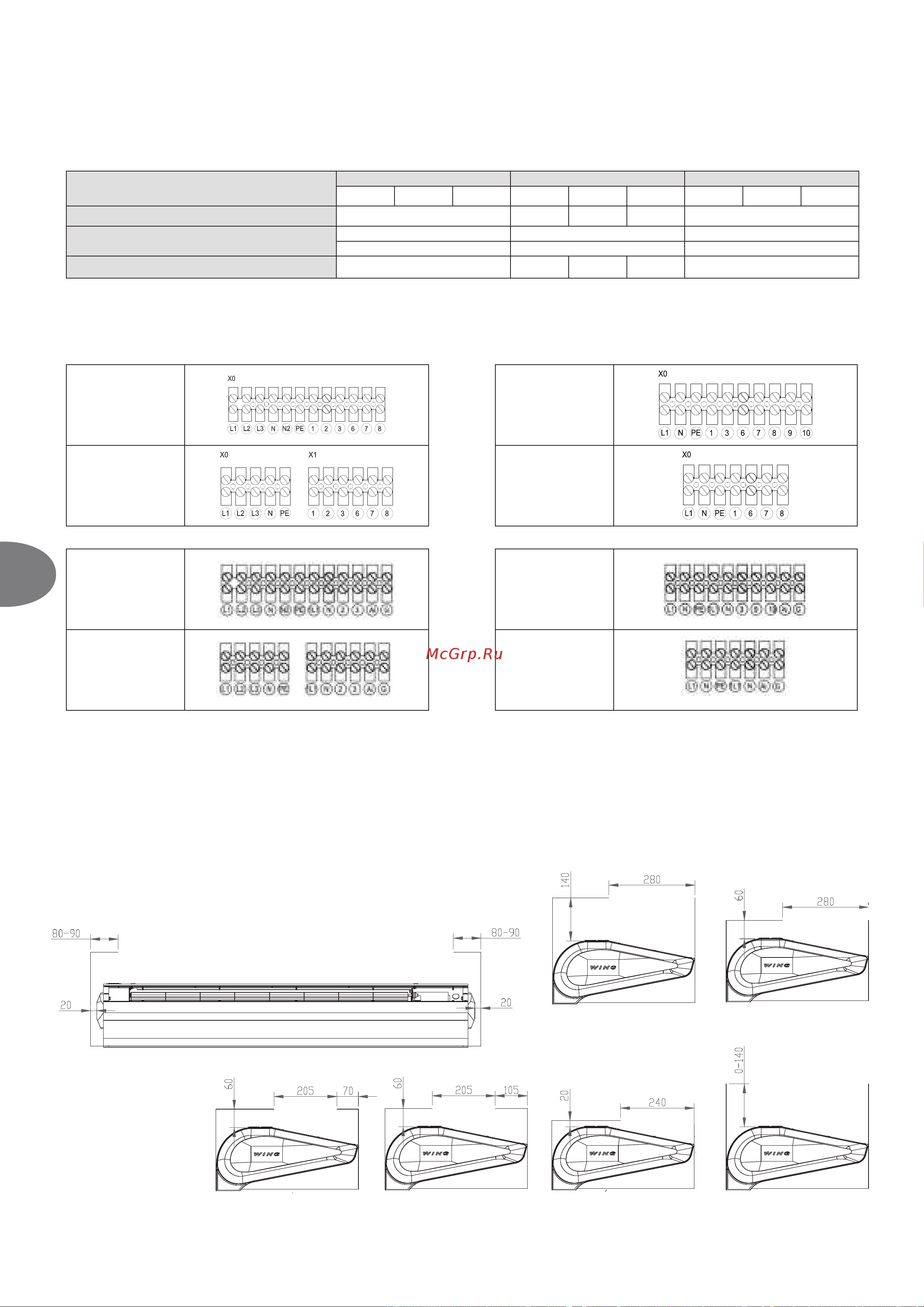 VTS WING II W100 EC [66/236] Wing w100 200 wing e100 200 wing c100 200