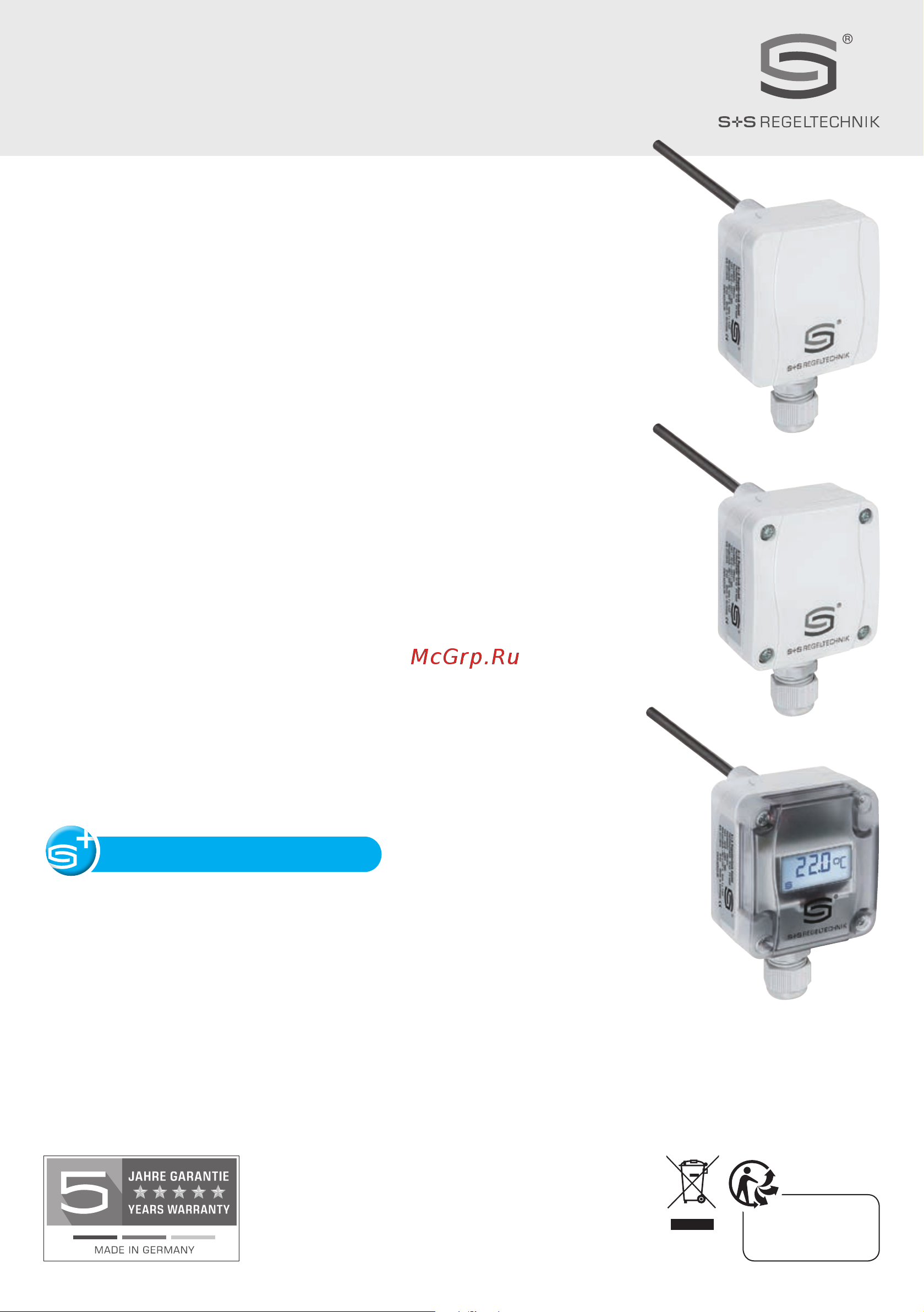 S+S Regeltechnik THERMASGARD TM65 Руководство по эксплуатации онлайн