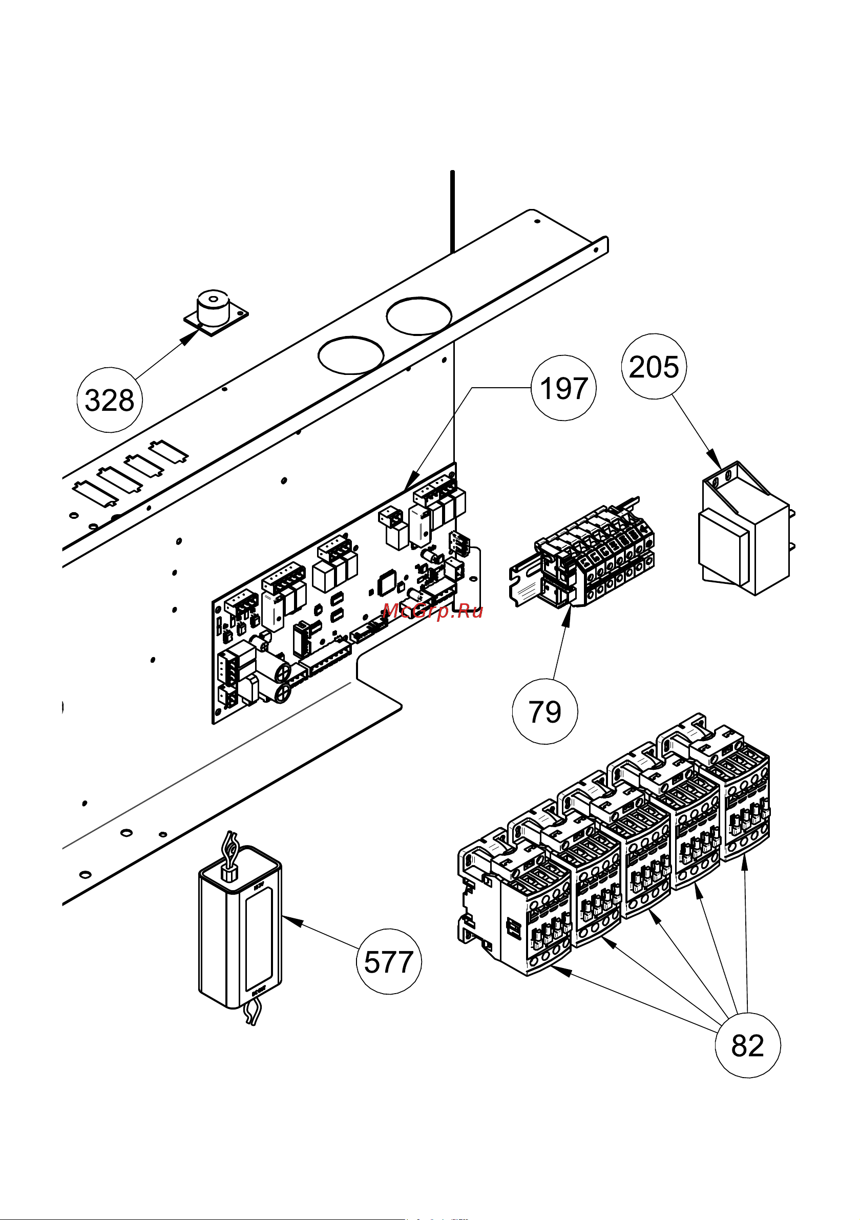 Apach AP10QT [3/14] Esploso collegamenti elettrici tc 10t 10t tc electrical connections exploded view