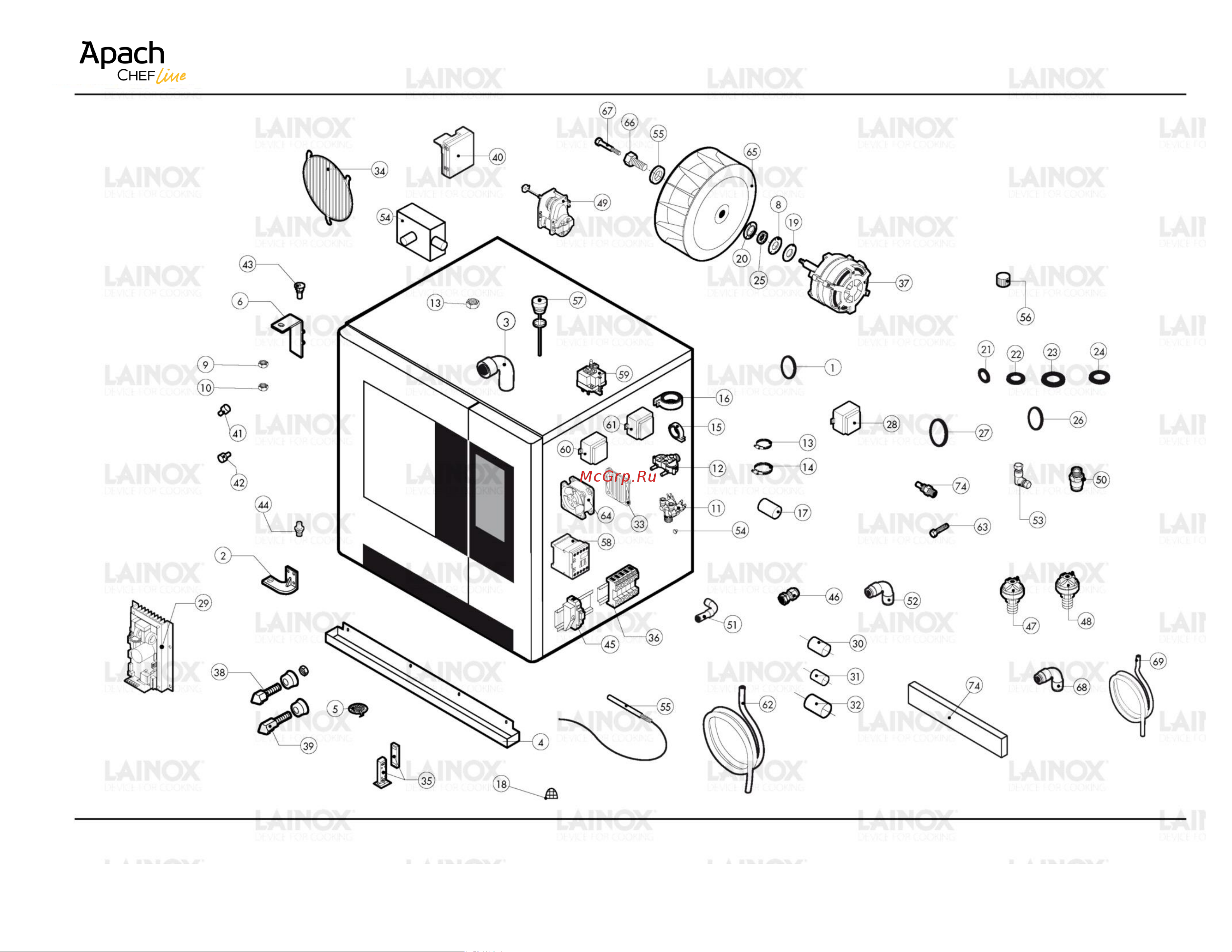 Apach LGI071T Монтажная схема онлайн
