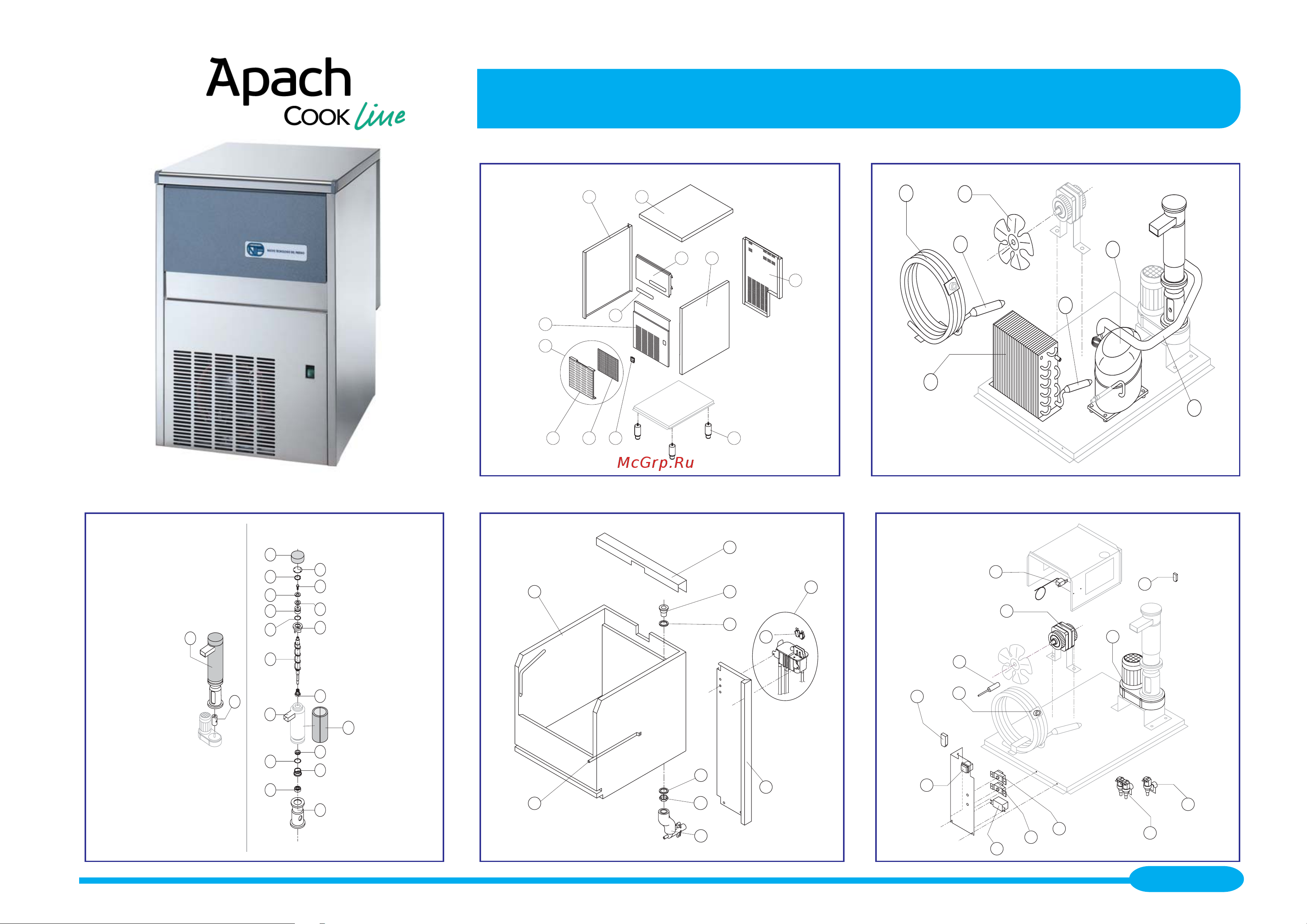 Apach AGB9519B (A) Монтажная схема онлайн