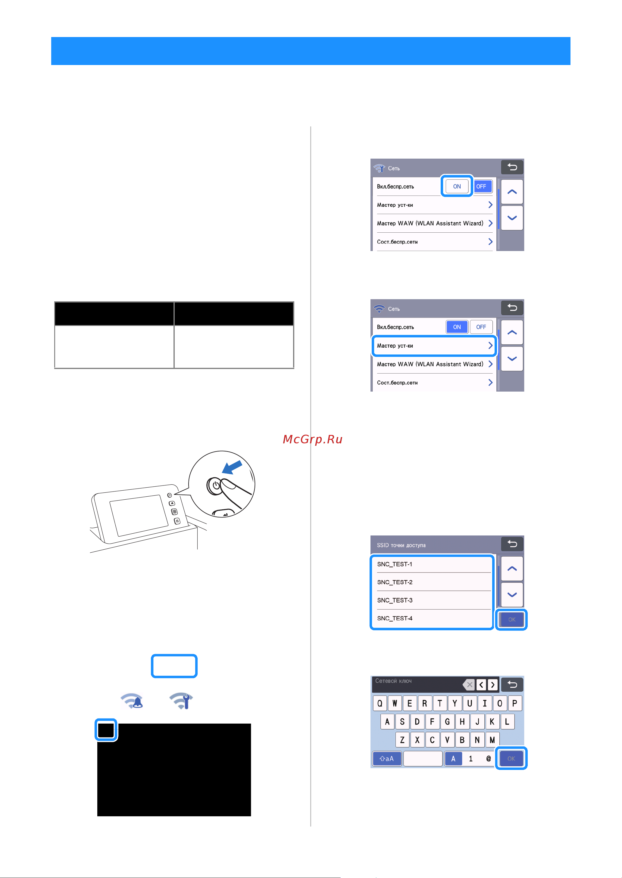 Brother ScanNCut SDX1200 [5/17] Инструкции по быстрой настройке беспроводной сети
