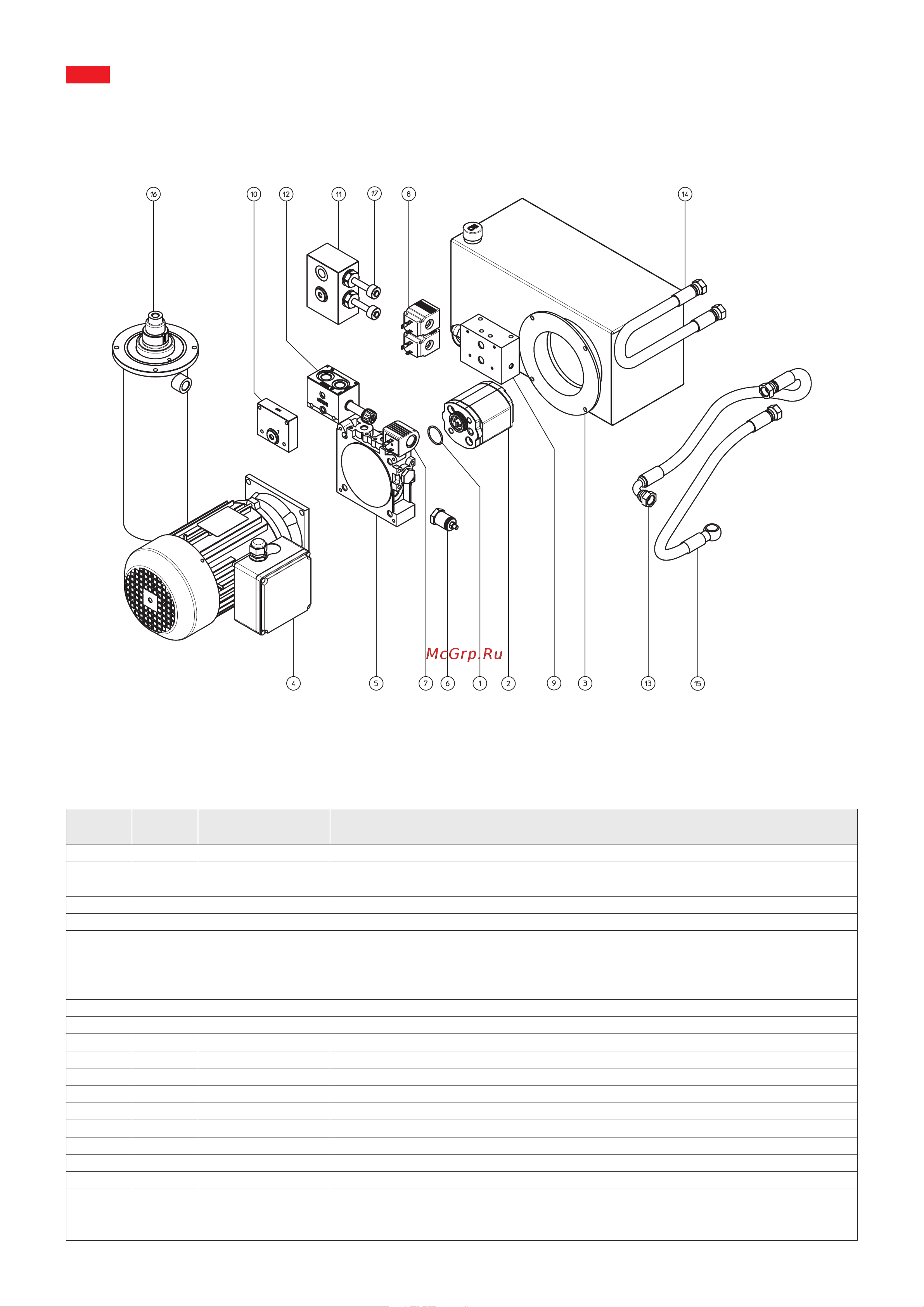 Apach SE SA37 [35/39] Hydraulic system group