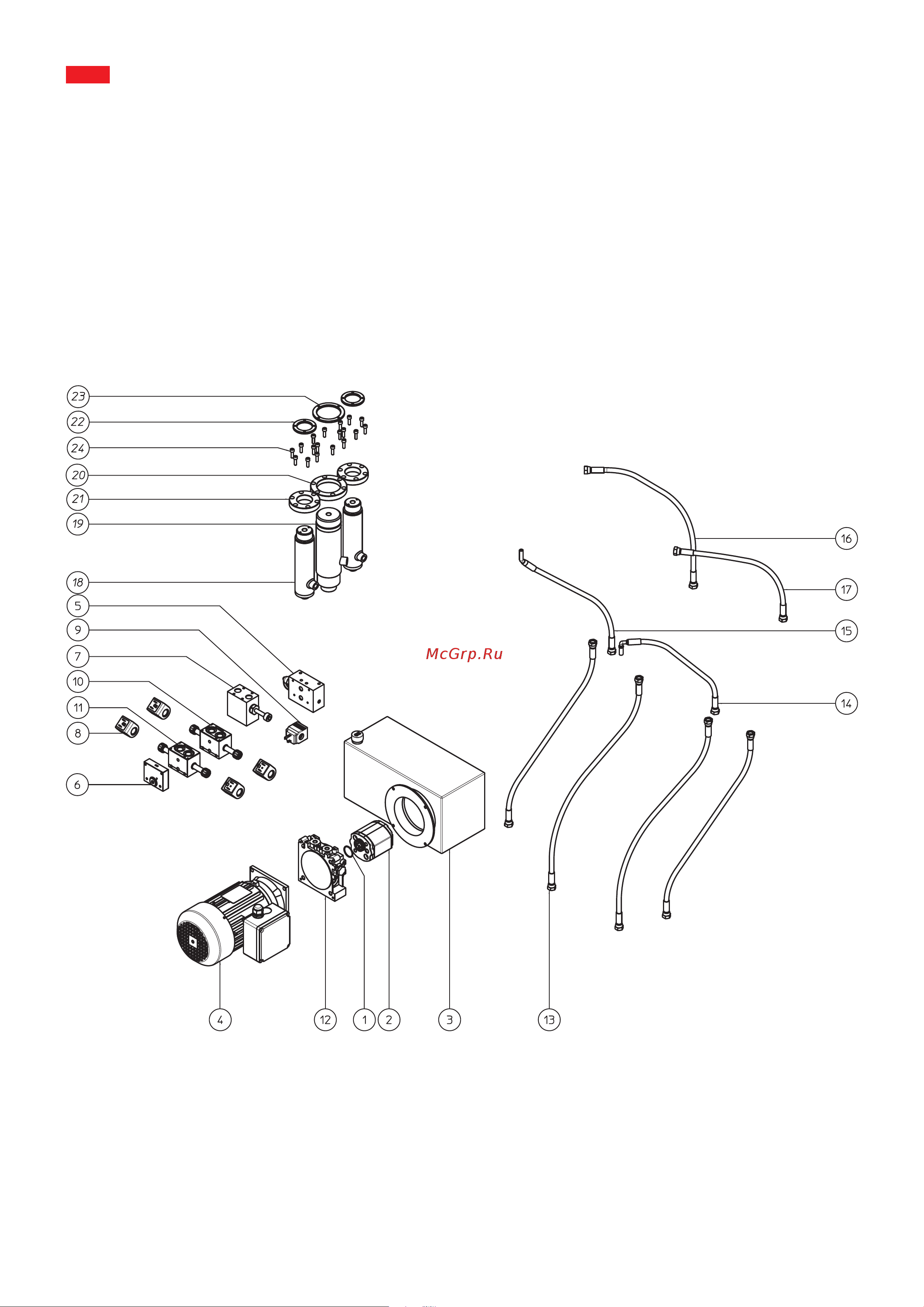 Apach SPA SA22 [27/31] Hydraulic group