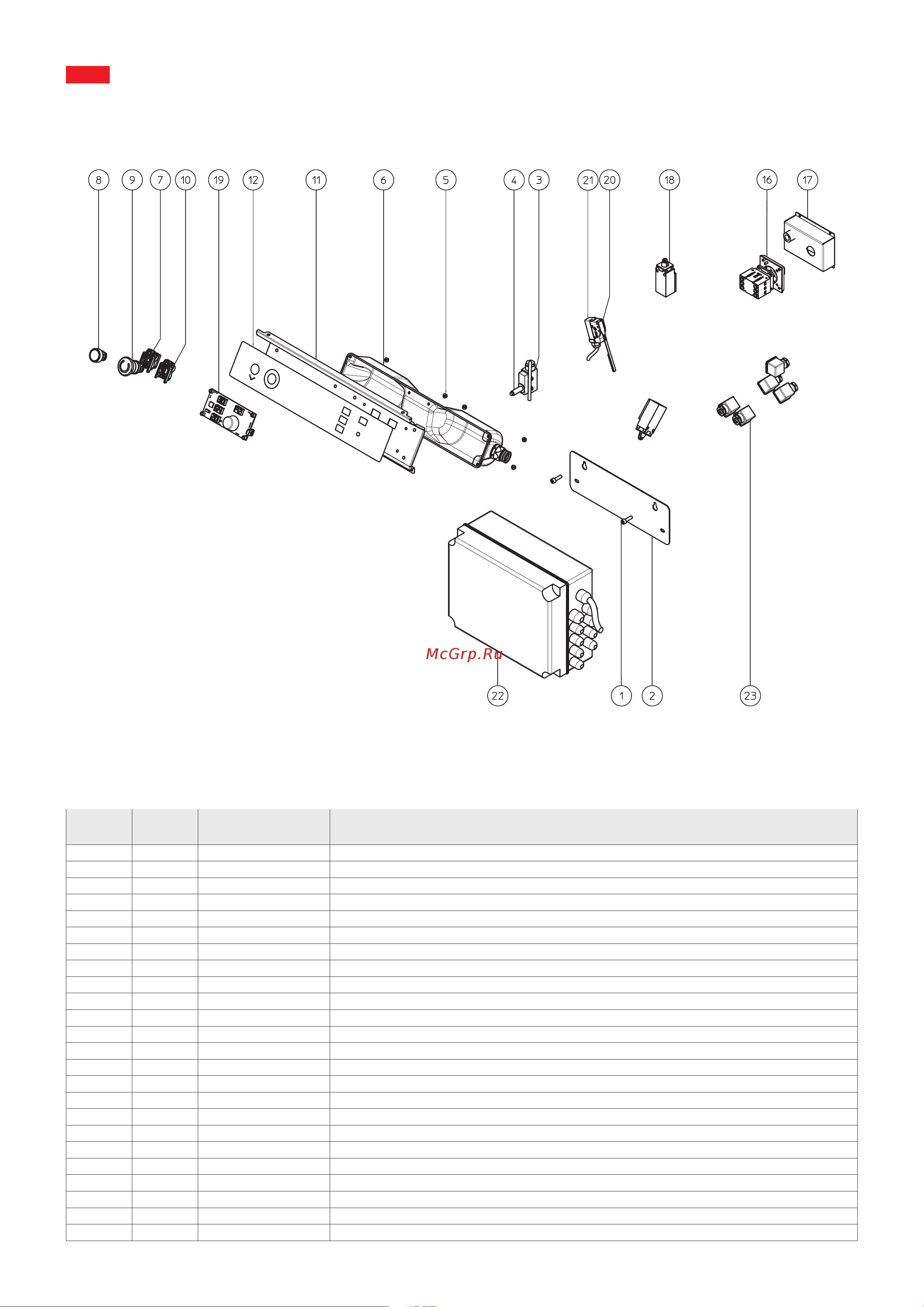 Apach SPA SA11 [29/31] Electrical group
