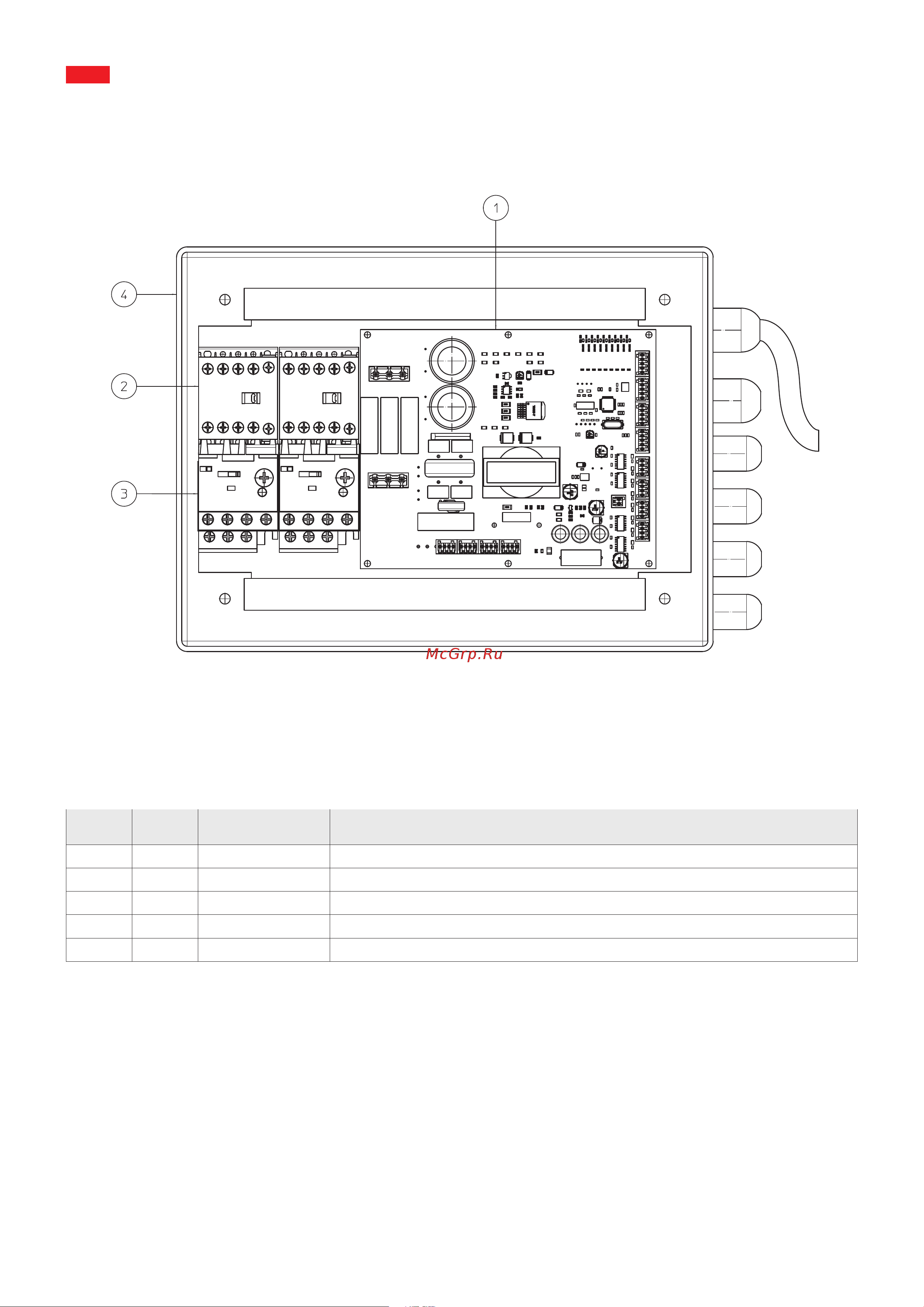 Apach SPA SA11 [31/31] Electrical box standard
