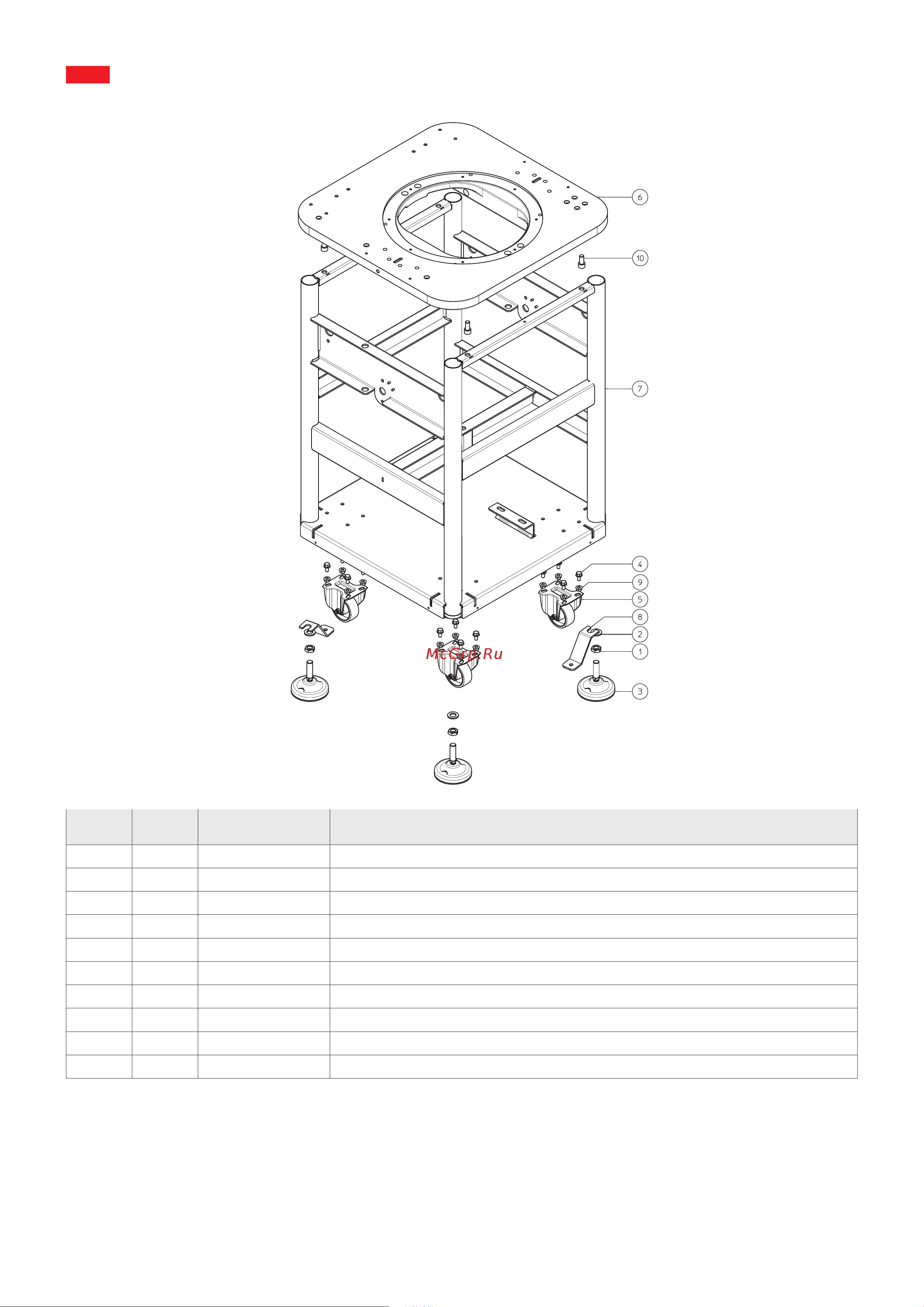 Apach SPA SA22 [5/31] Frame group cod tl000005