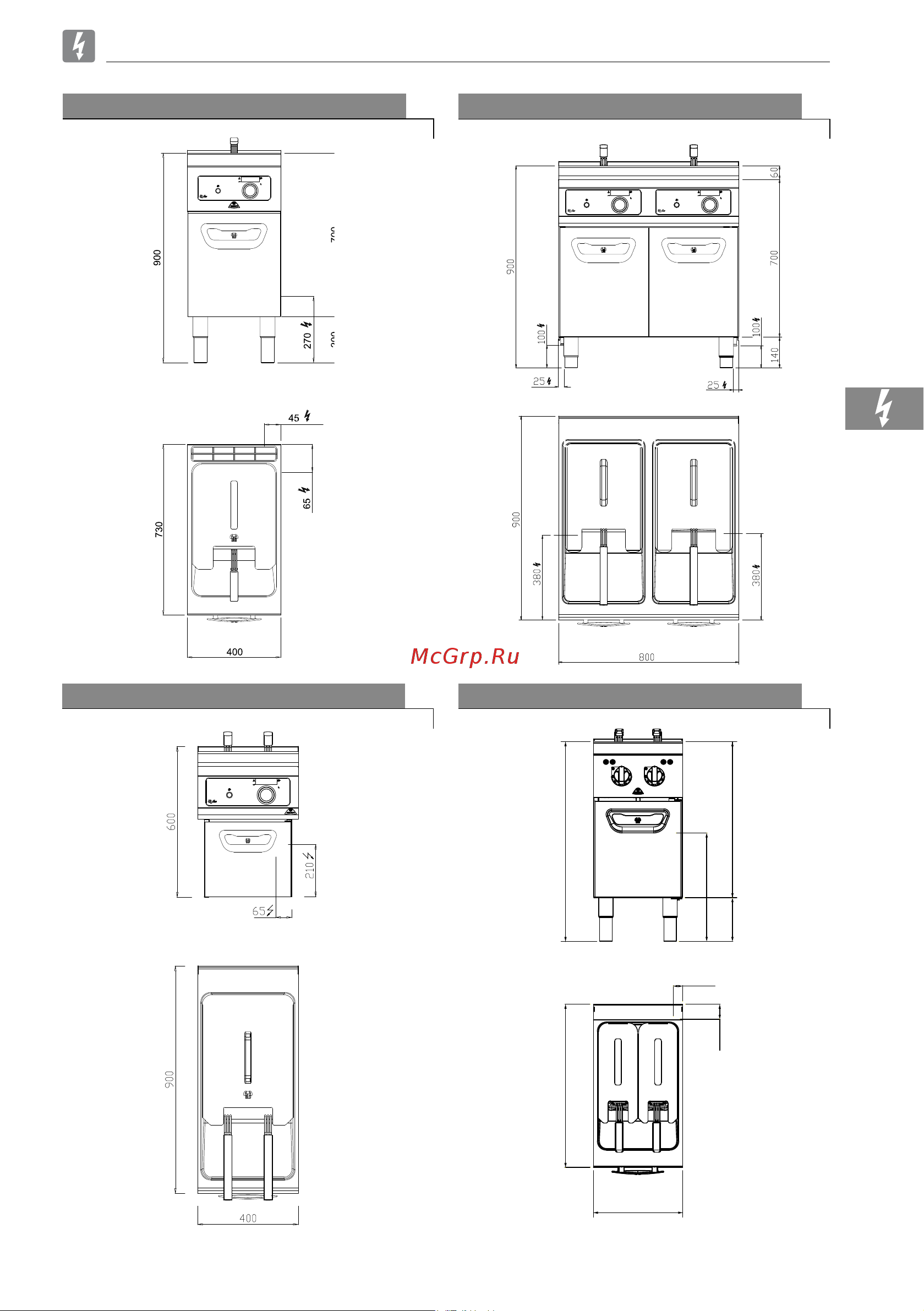 Bertos E7F18-4MS [53/316] V kw hz 50 60 ipx2