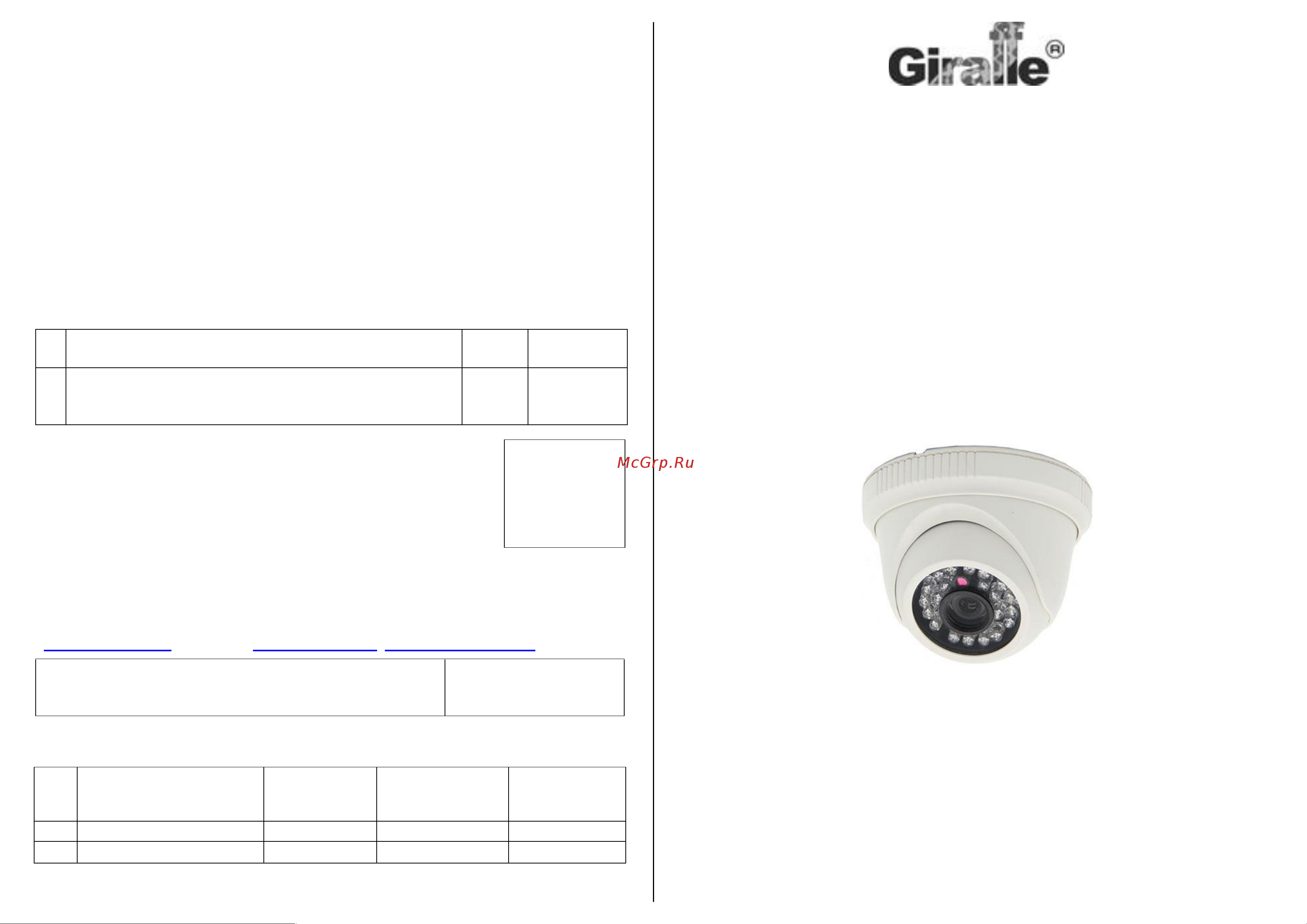 Giraffe GF-DIR4323AXM2.0 (2.8) Паспорт онлайн