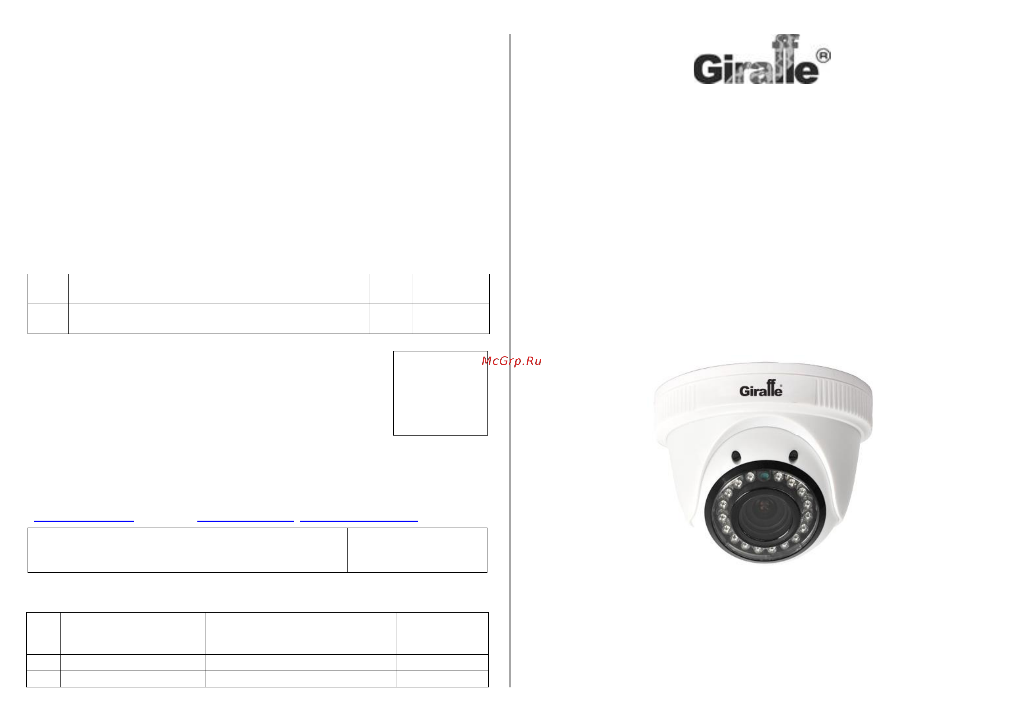 Giraffe GF-DIR4322AHD5.0 Паспорт онлайн