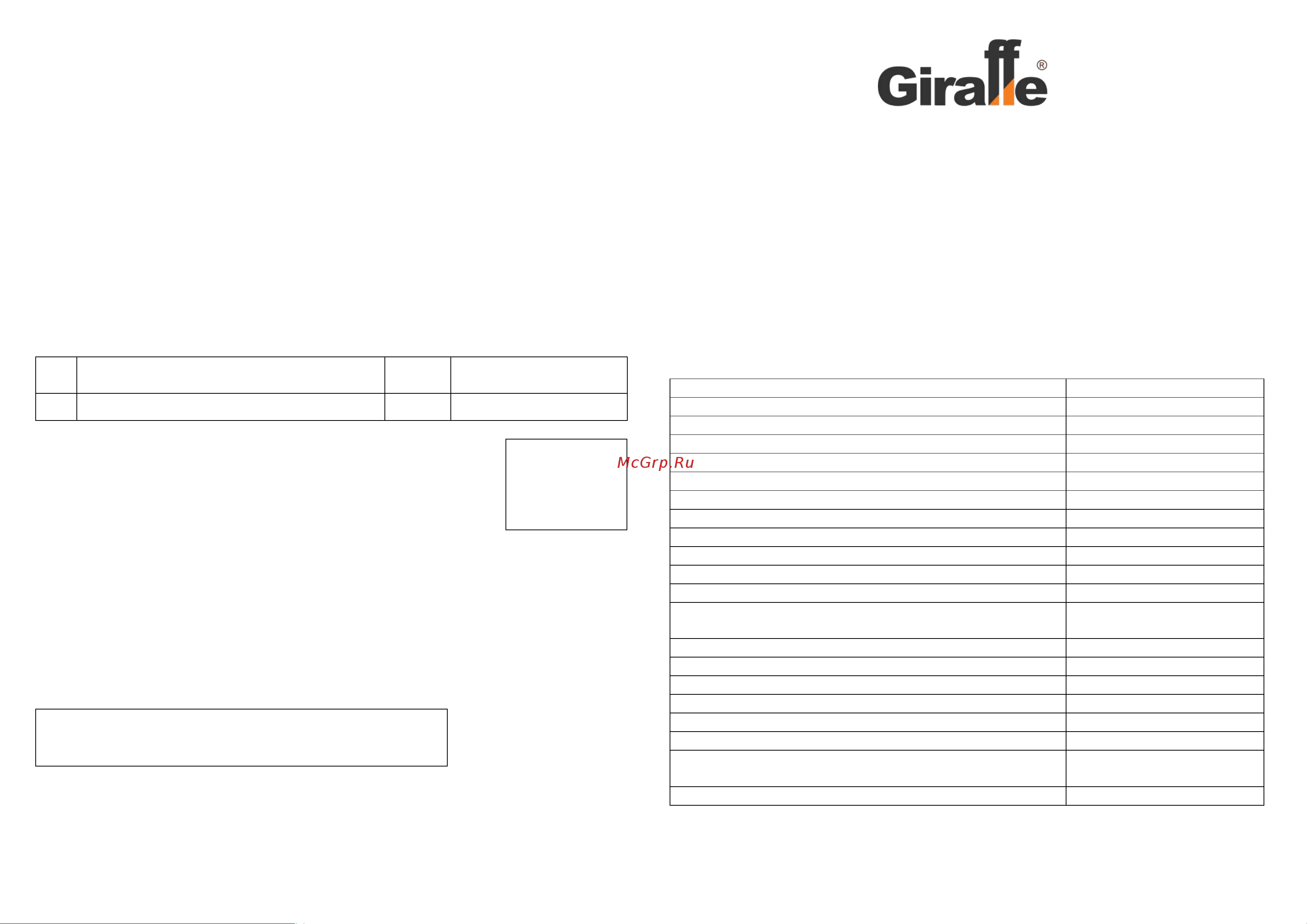 Giraffe 10.4