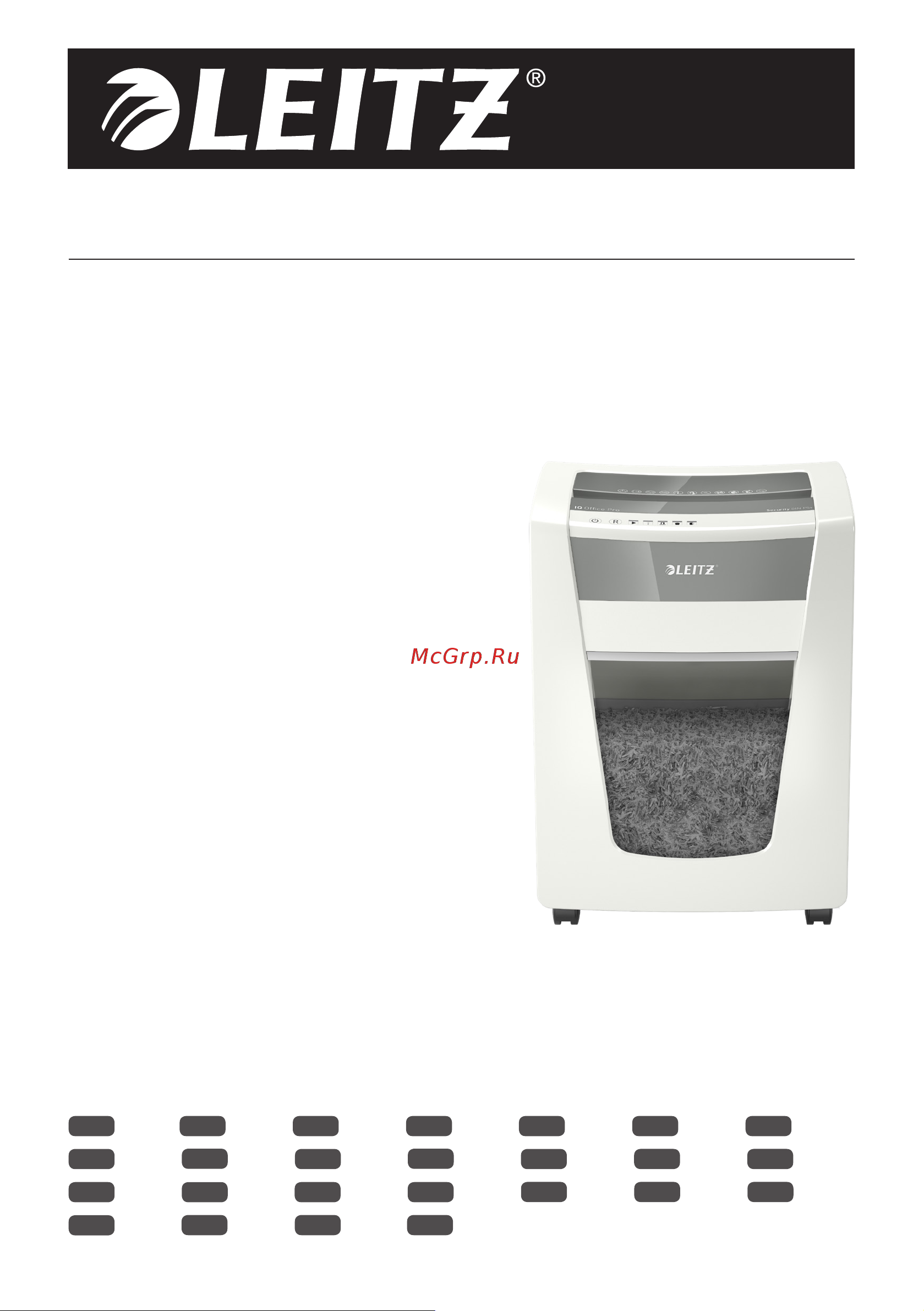 Leitz IQ Office Pro, P4 Инструкция по эксплуатации онлайн