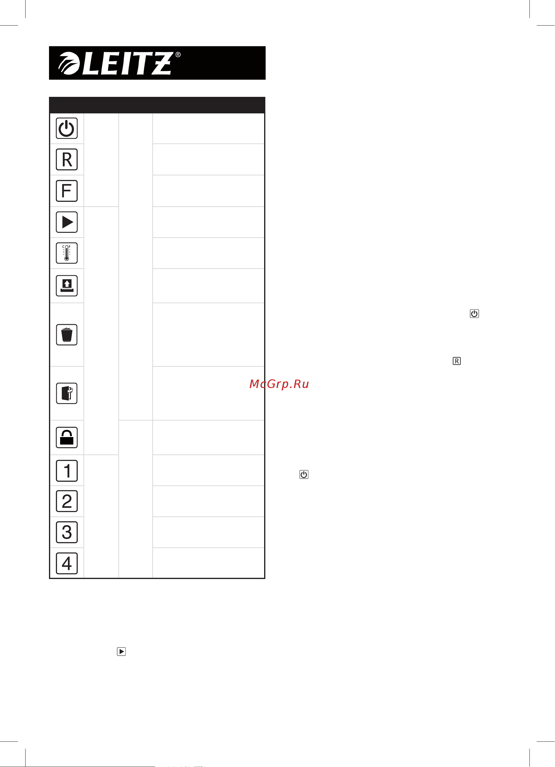 Leitz IQ Autofeed Office 300, P5 [10/106] Betrieb