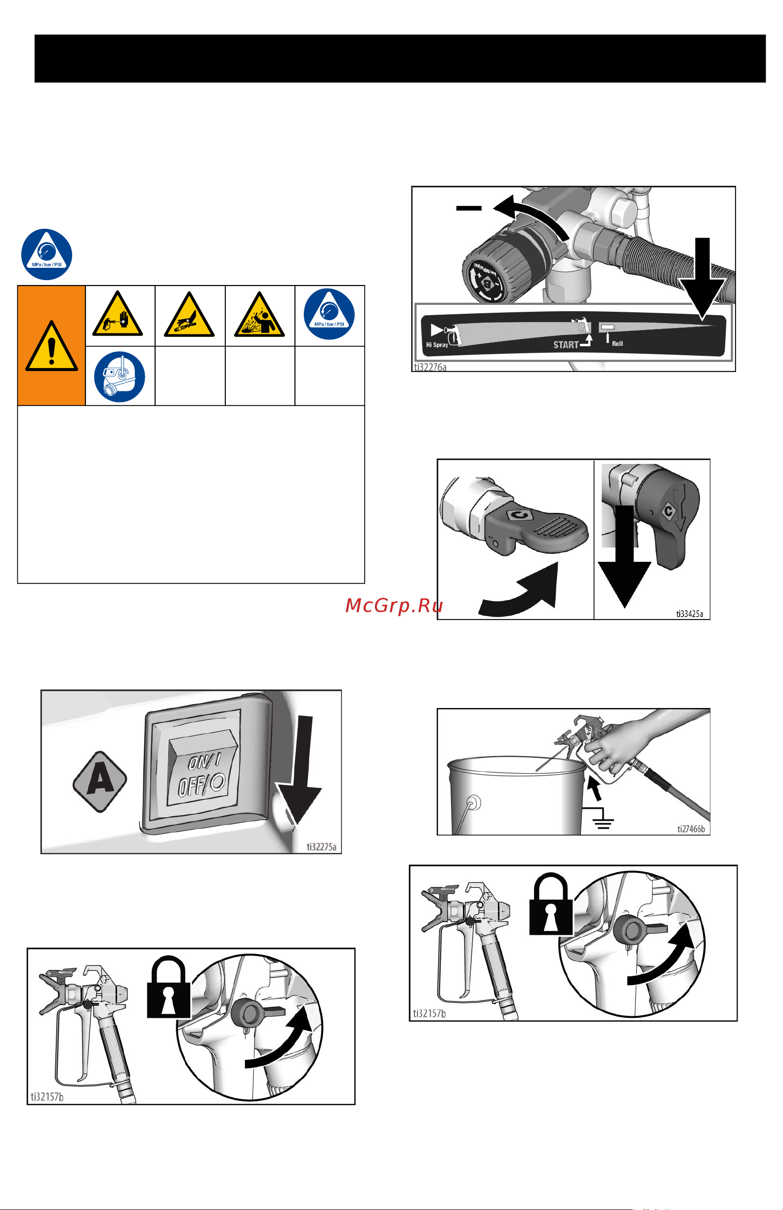 Graco Magnum A100 ProPlus 25P016 [17/52] A6706d ru 17