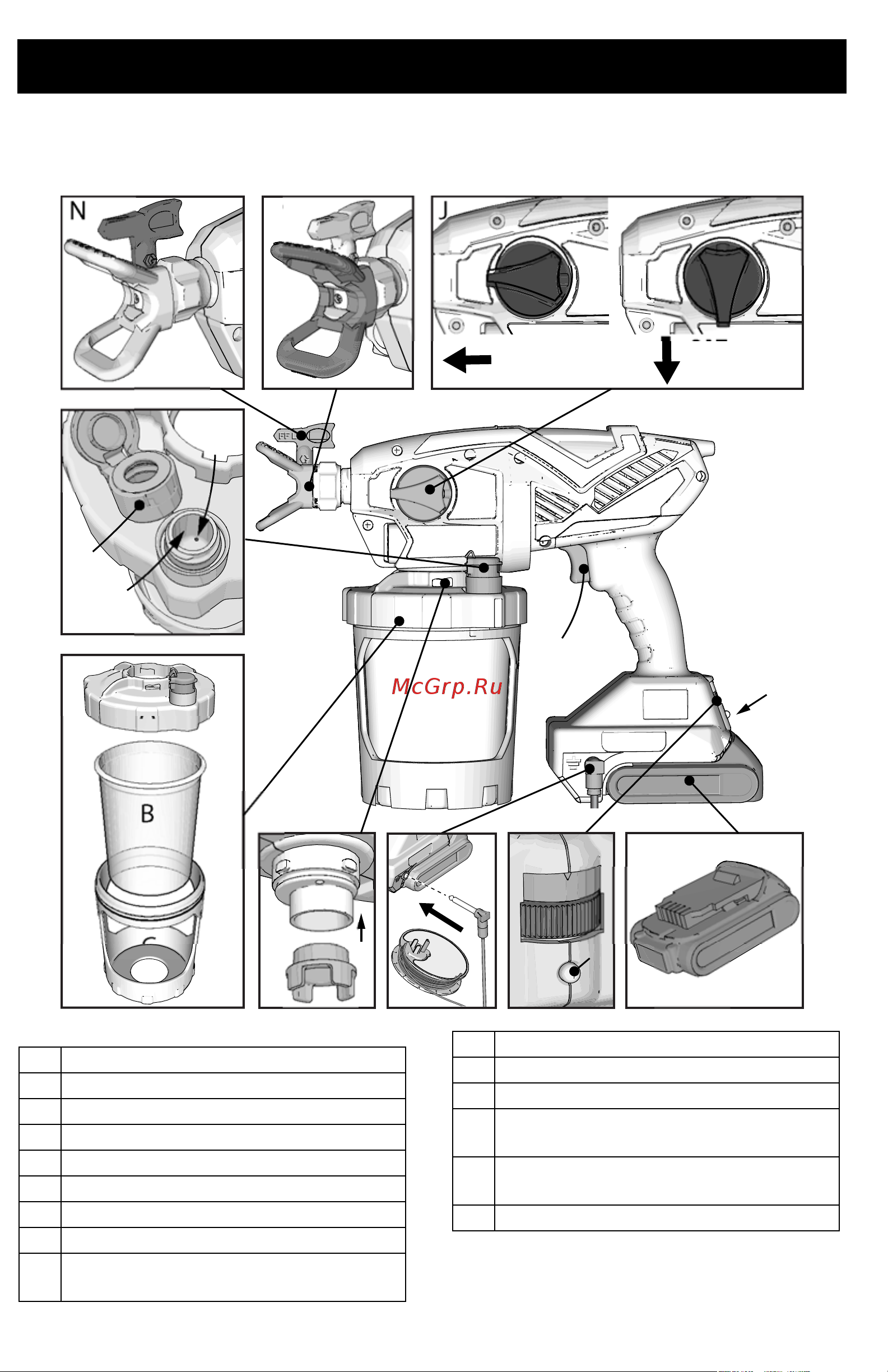 Graco Ultra 17P258 [10/44] Обзор распылителя