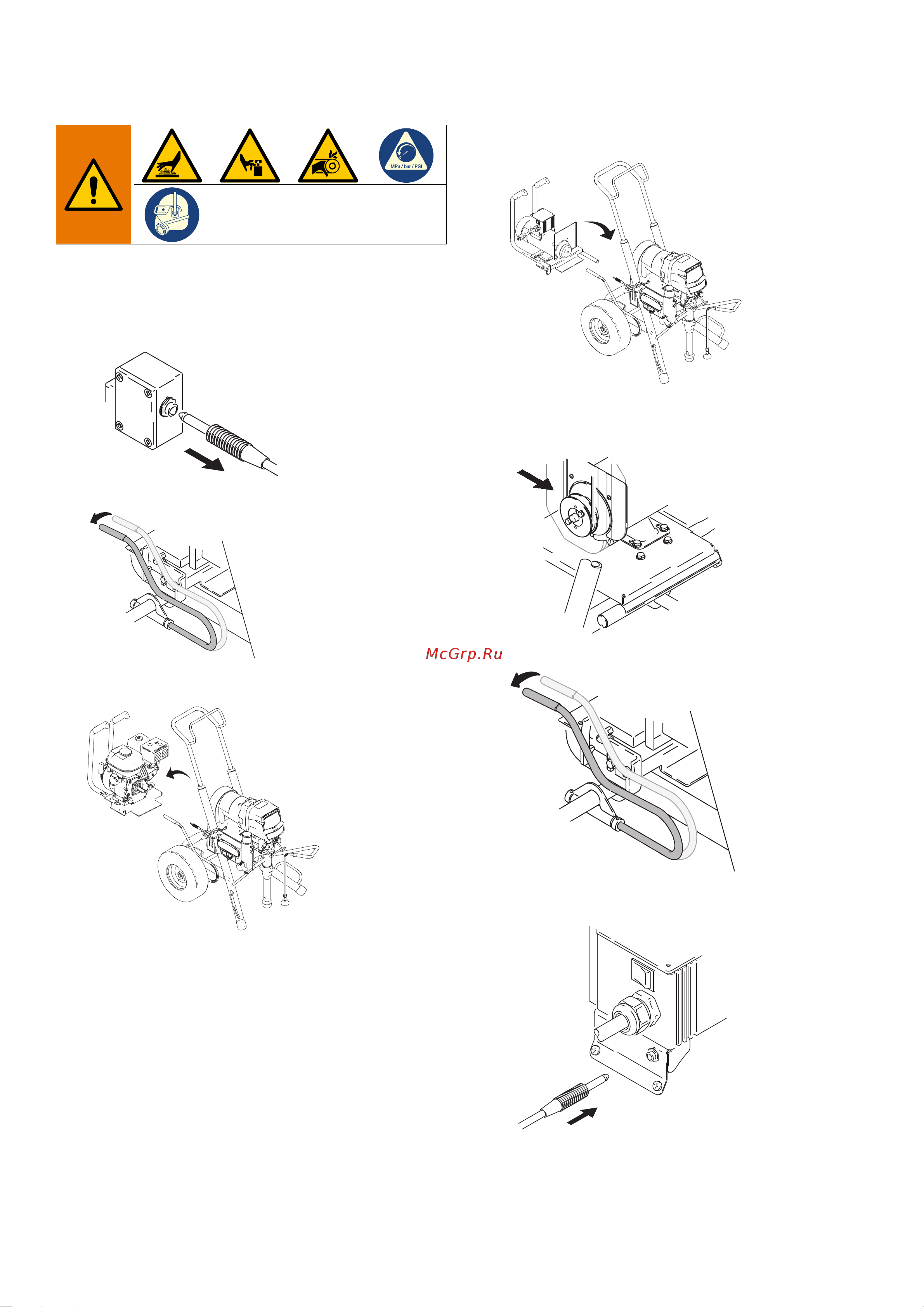Graco Tex 7900HD 17E841 [16/46] Только для моделей convertible