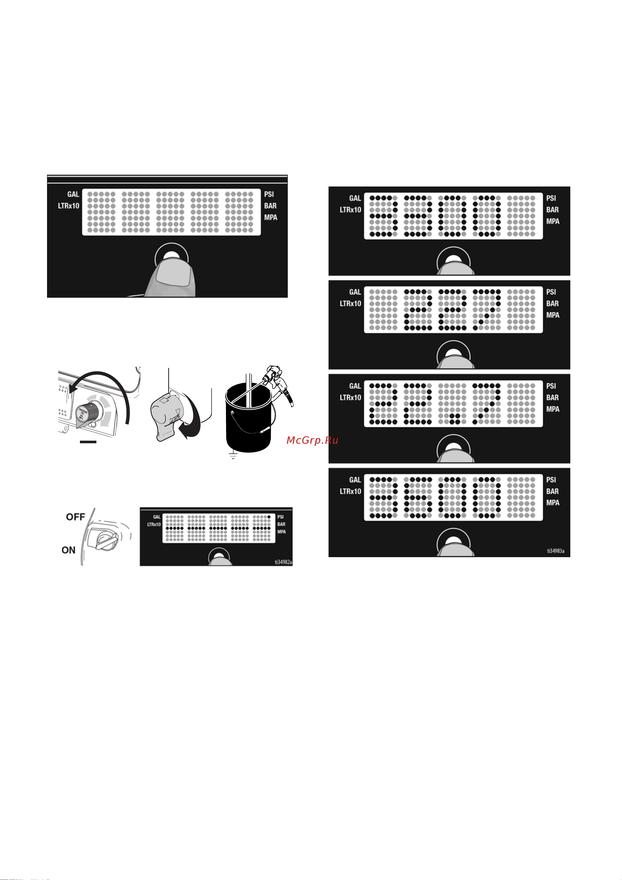 Graco GMax 3400 17E825 [21/46] Для устройств procontractor и ironman