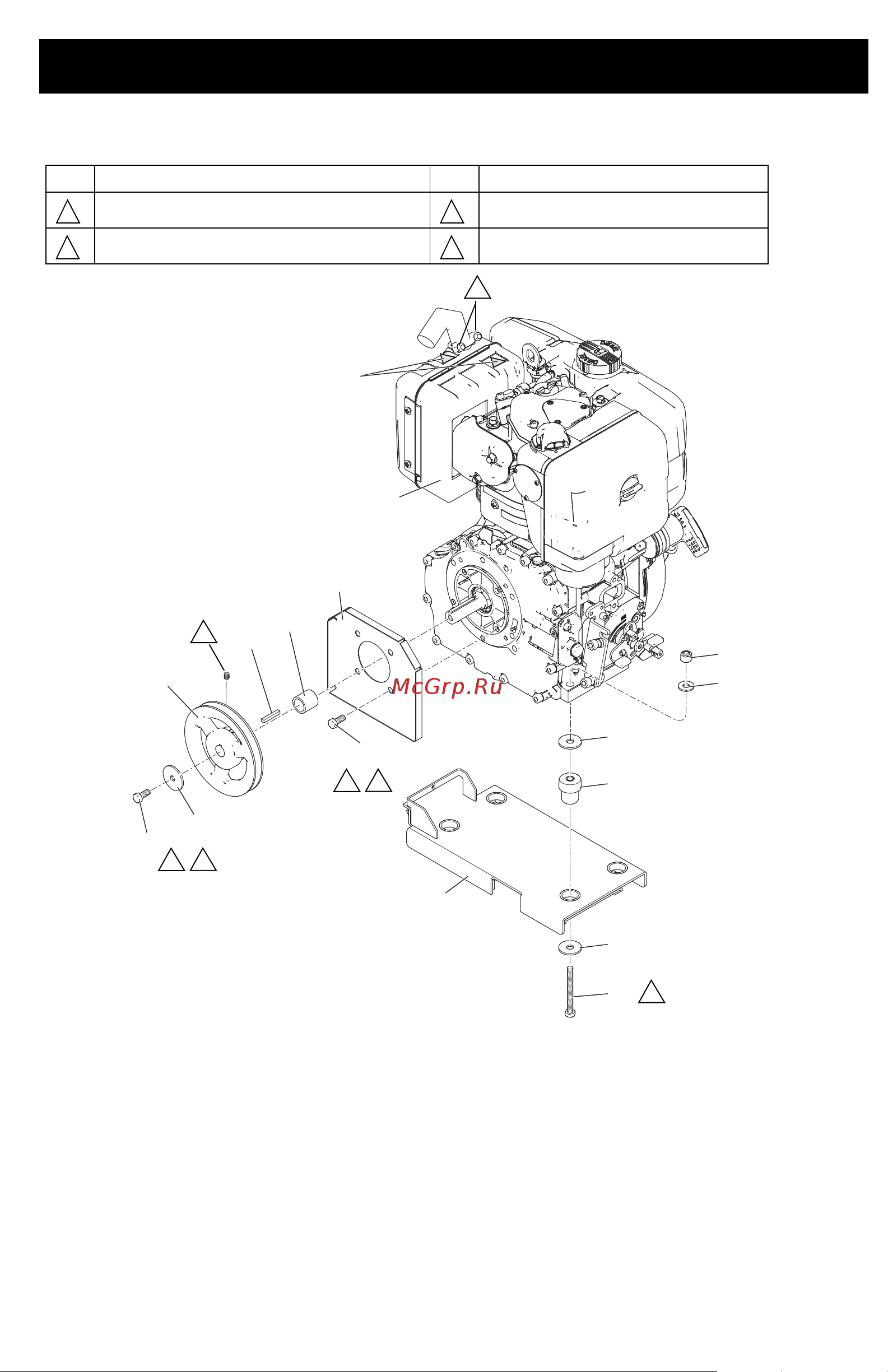 Graco DutyMax DH 230DI 17G592 [51/72] Детали дизельного двигателя dutymax gh230di