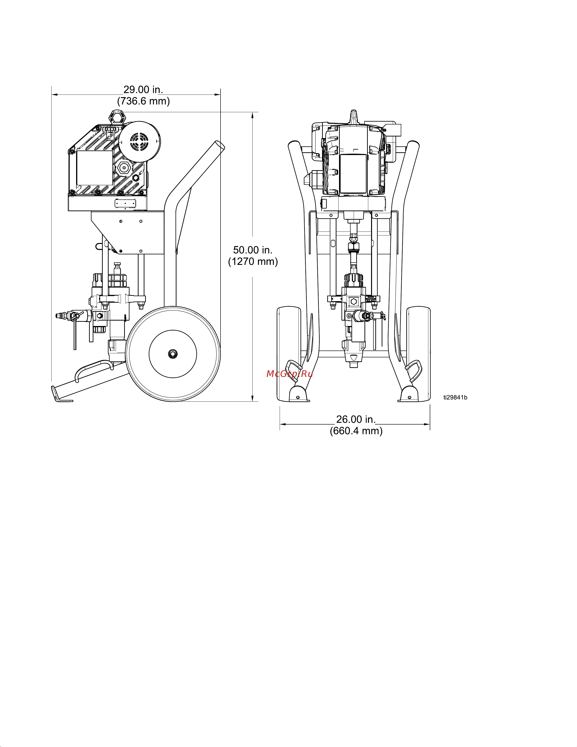 Graco King E60 273250 [40/46] Системы системы системы ссс тележкой тележкой тележкой