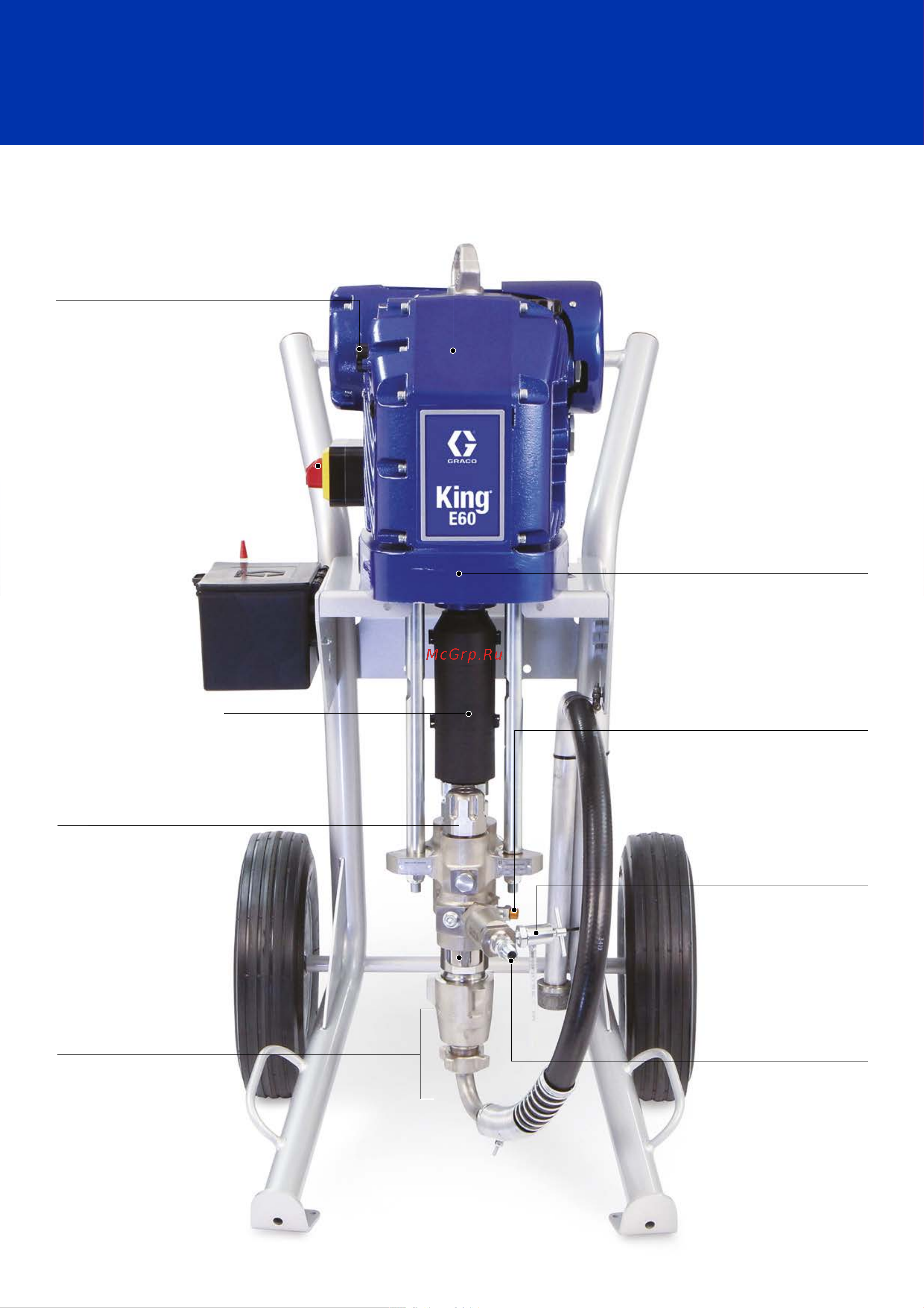 Graco King E60 273247 [5/8] Впускной корпус и всасывающий комплект