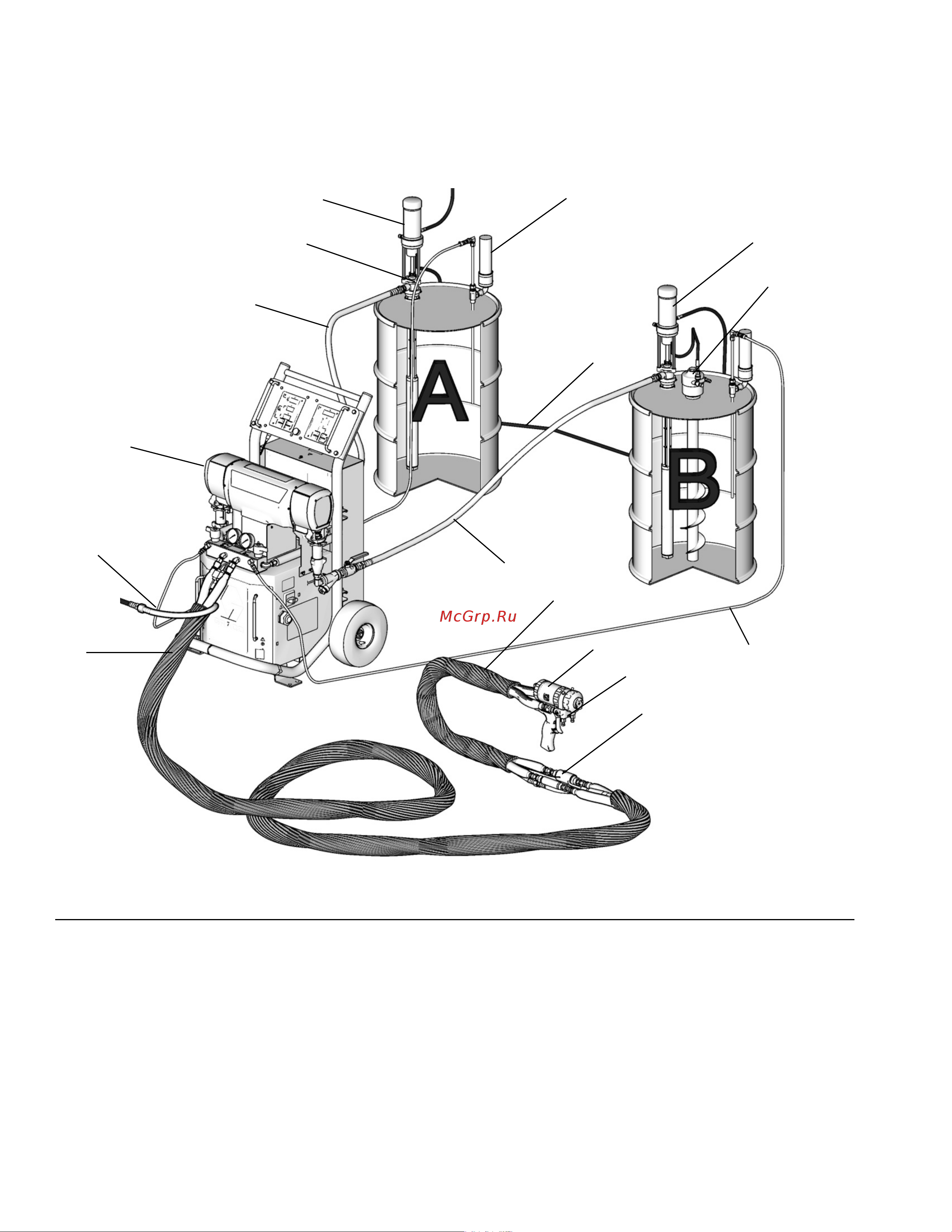 Graco Reactor E-20 259025 [12/42] Shown exposed for clarity wrap with tape during operation