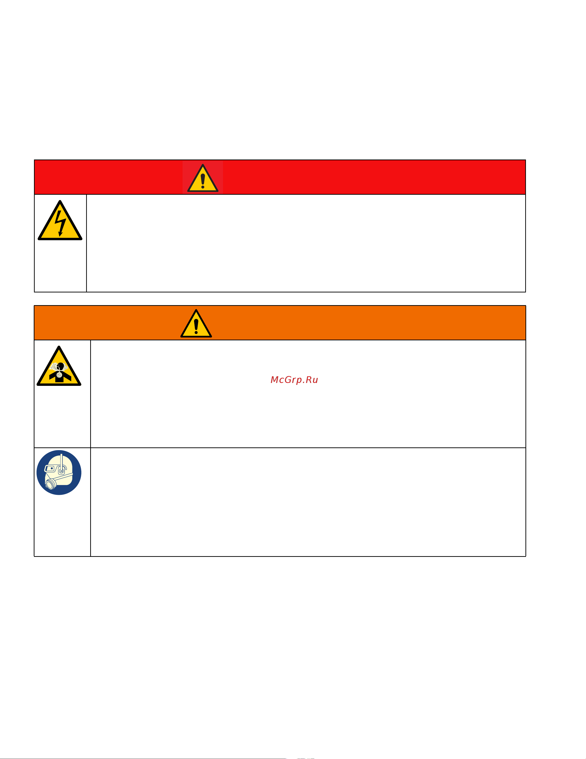 Graco Reactor E-20 PH9030 [6/42] Danger