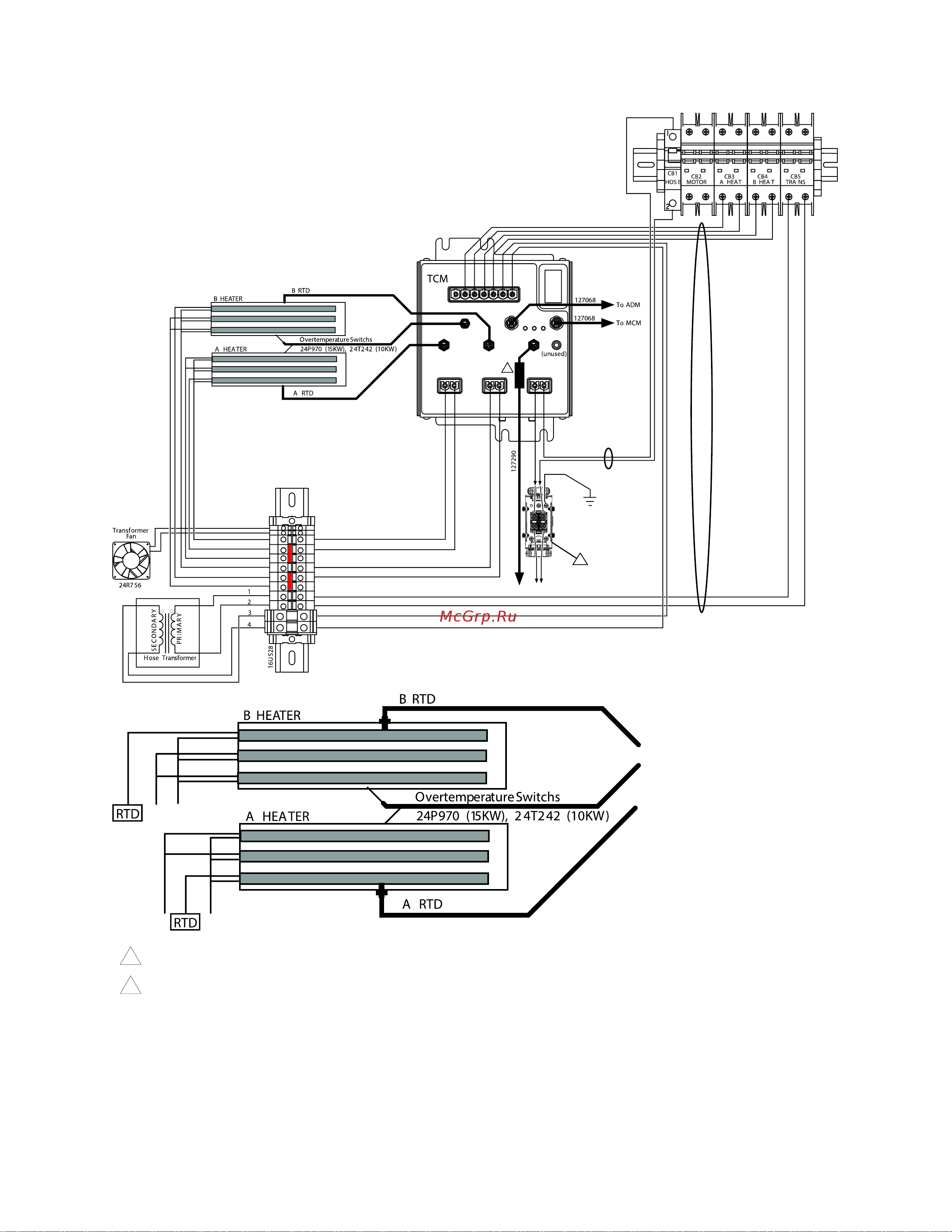 Graco Reactor 2 E-30 CS2011 [105/114] Electrical schematics