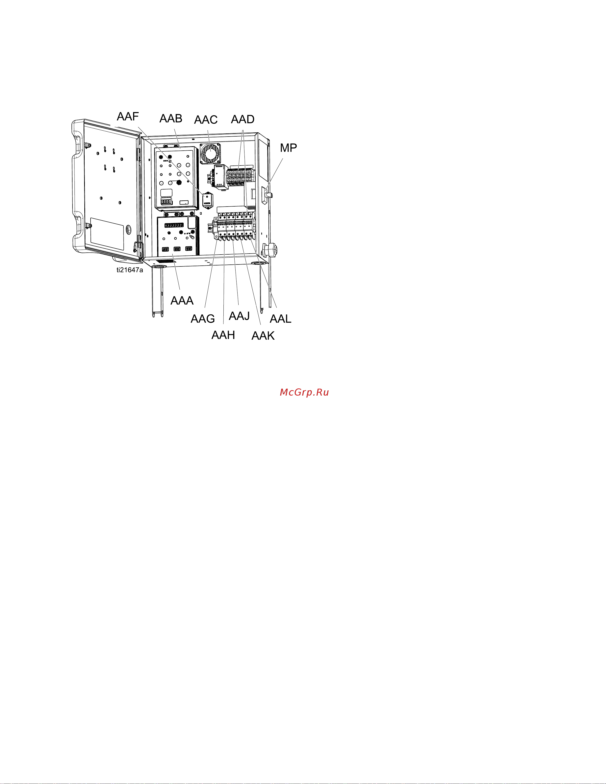 Graco Reactor 2 E-30 P22011 [23/78] Electrical electrical electrical enclosure enclosure enclosure