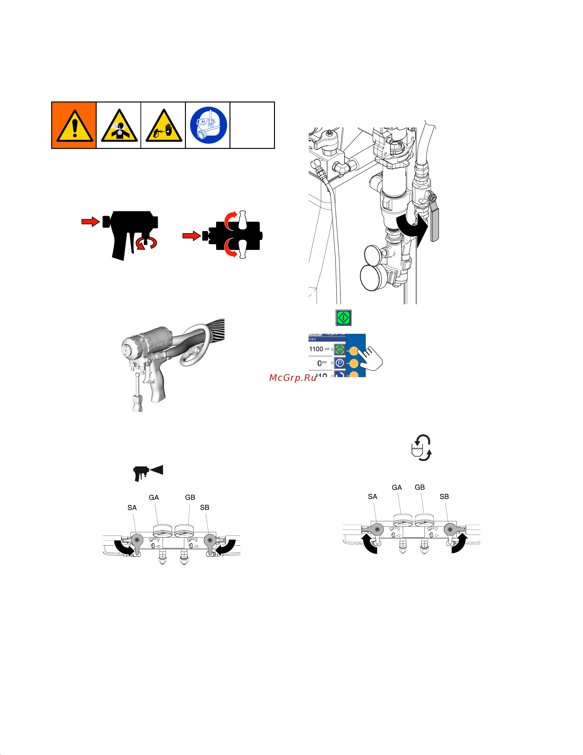 Graco Reactor 2 E-30 FP2110 [48/78] Spraying