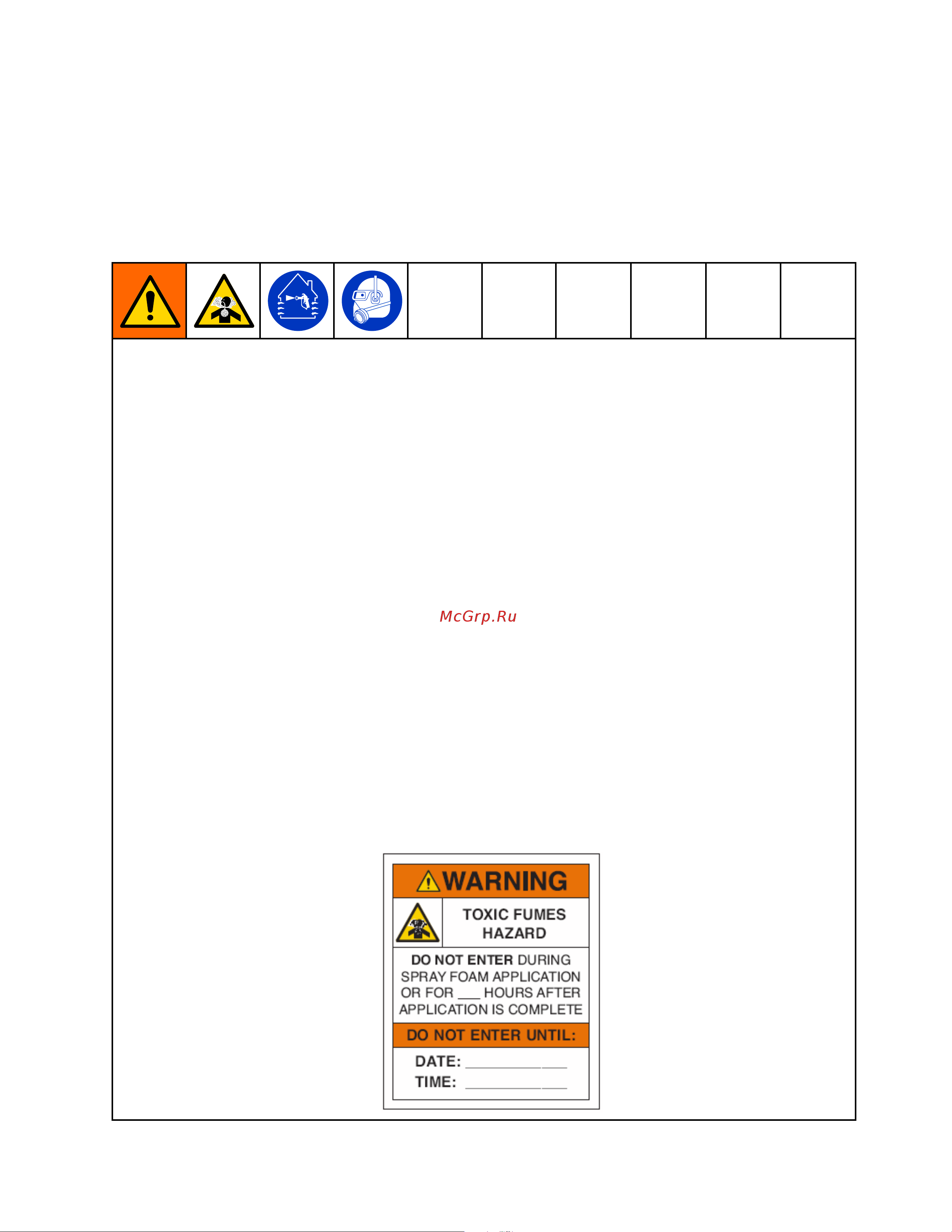 Graco Reactor 3 E-20 IHR312 [13/64] Important important important isocyanate isocyanate isocyanate information information information