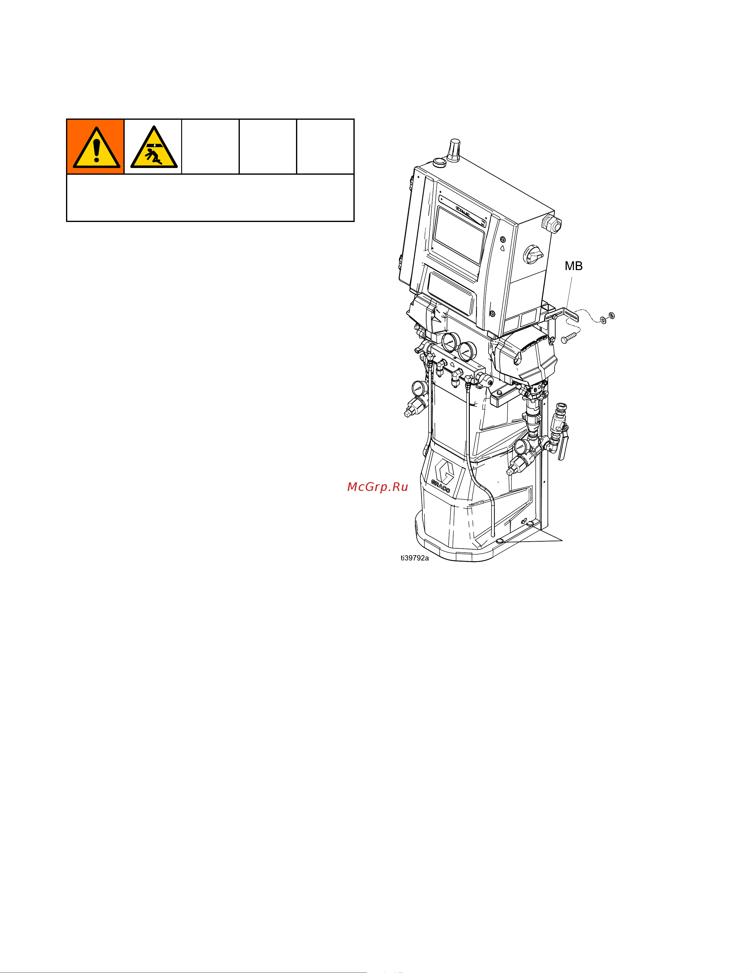 Graco REACTOR 3 E-30 26R330 [24/64] Mount mount mount the the the system system system
