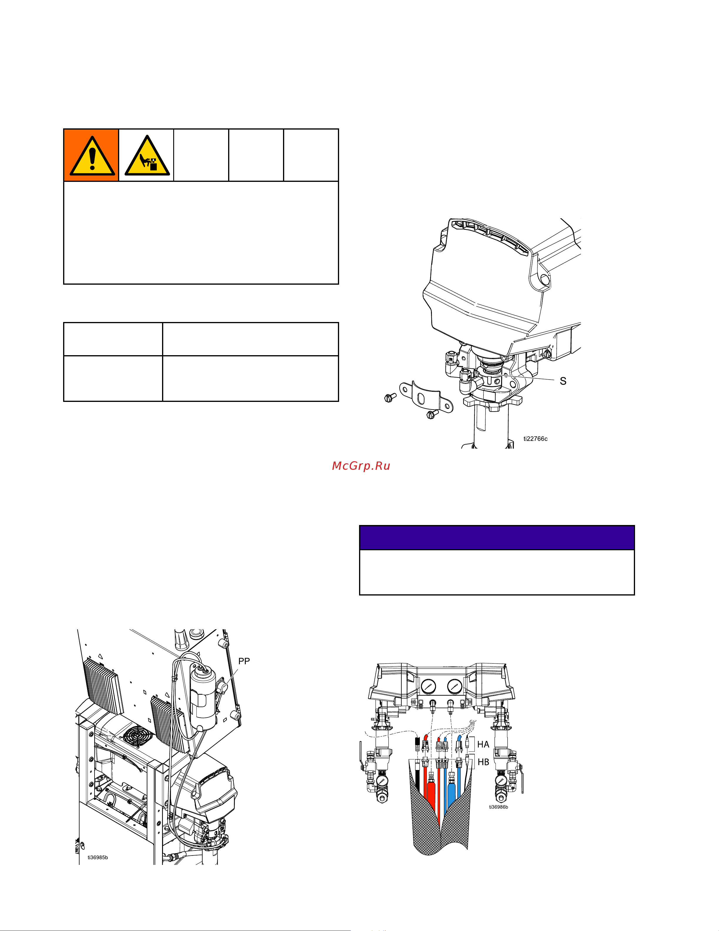 Graco REACTOR 3 E-30 ISR333 [28/64] Connect connect connect heated heated heated hose hose hose to to to proportioner proportioner proportioner