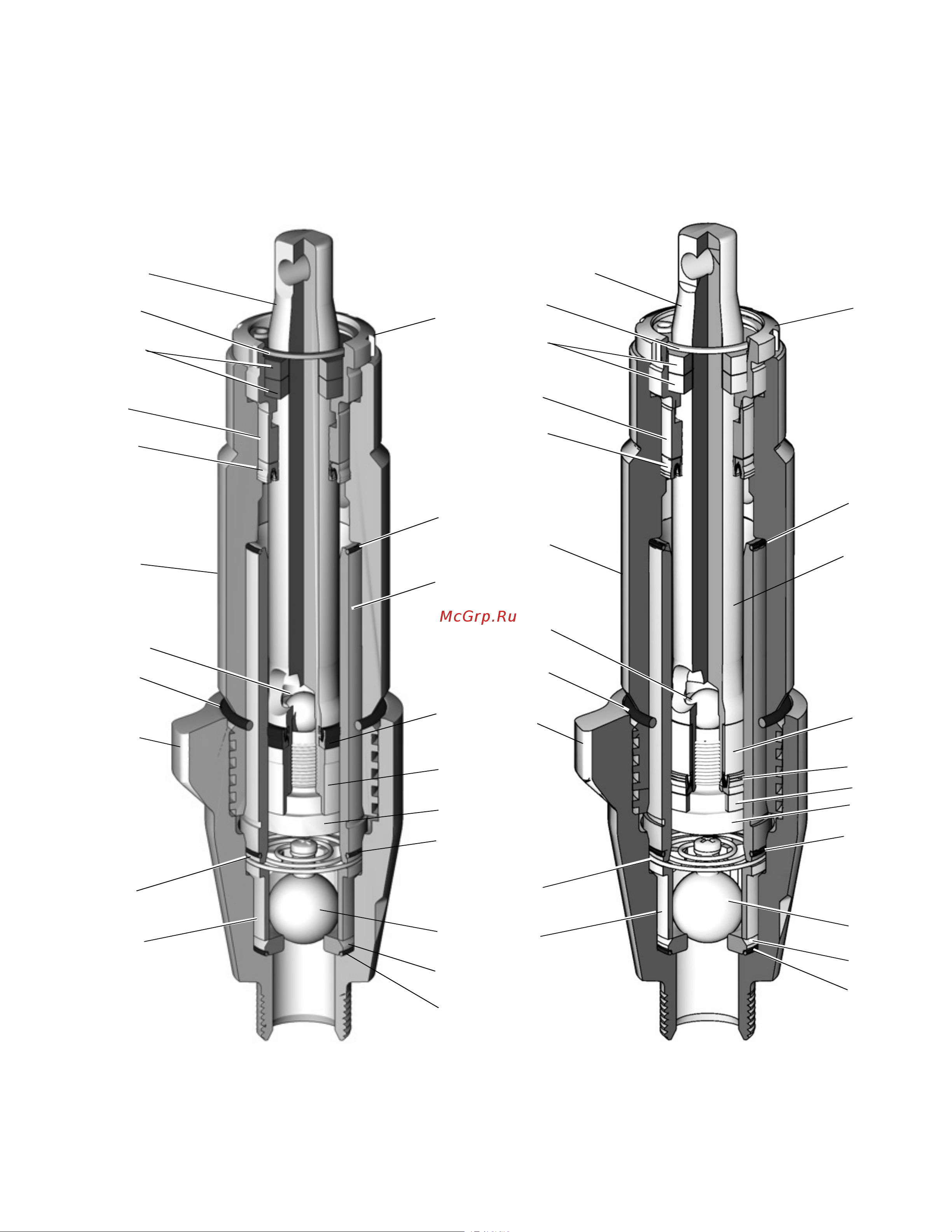 Graco Reactor 3 E-20 26R312 [11/36] Component b resin pump