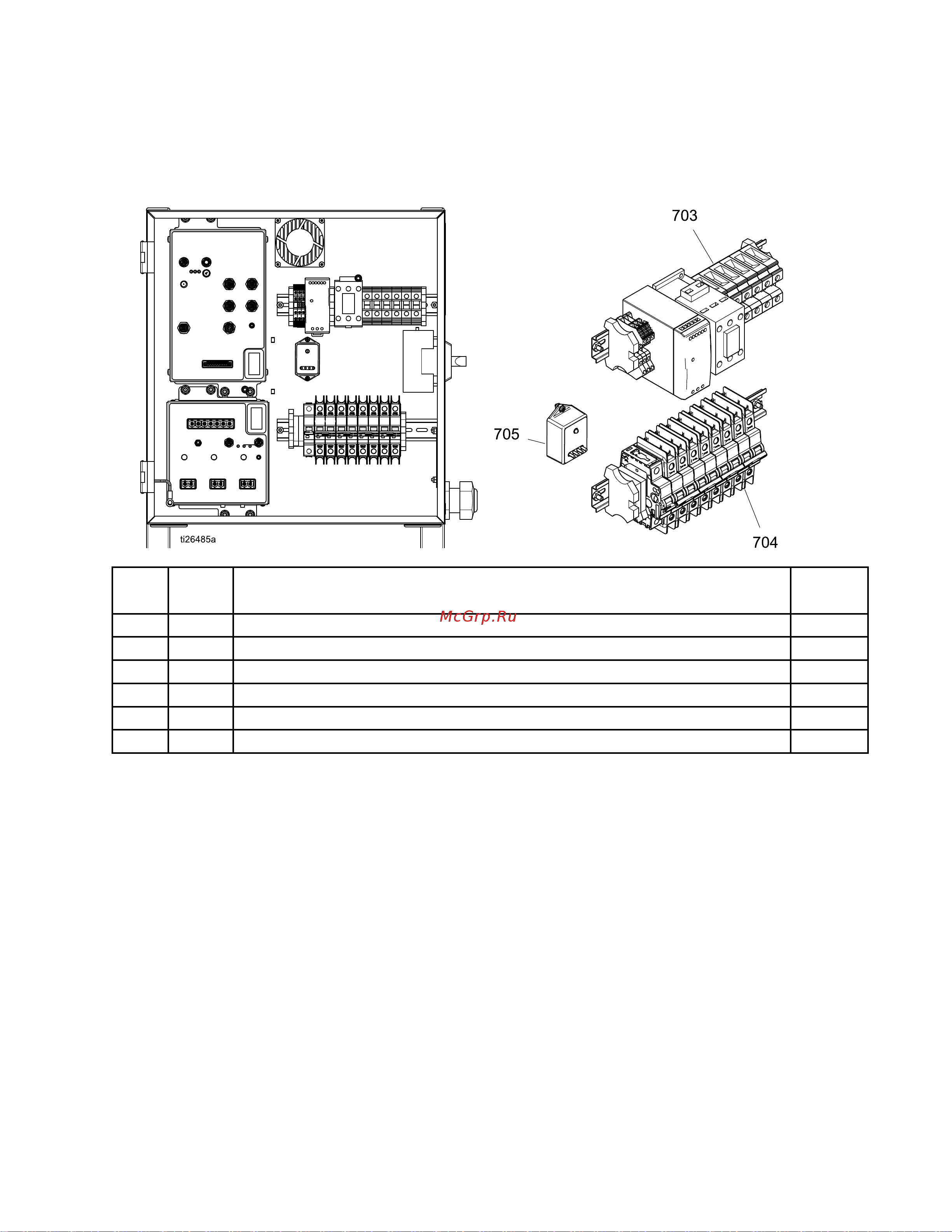 Graco REACTOR 2 H-30 PHH132 [95/110] System din rail and harness module kits