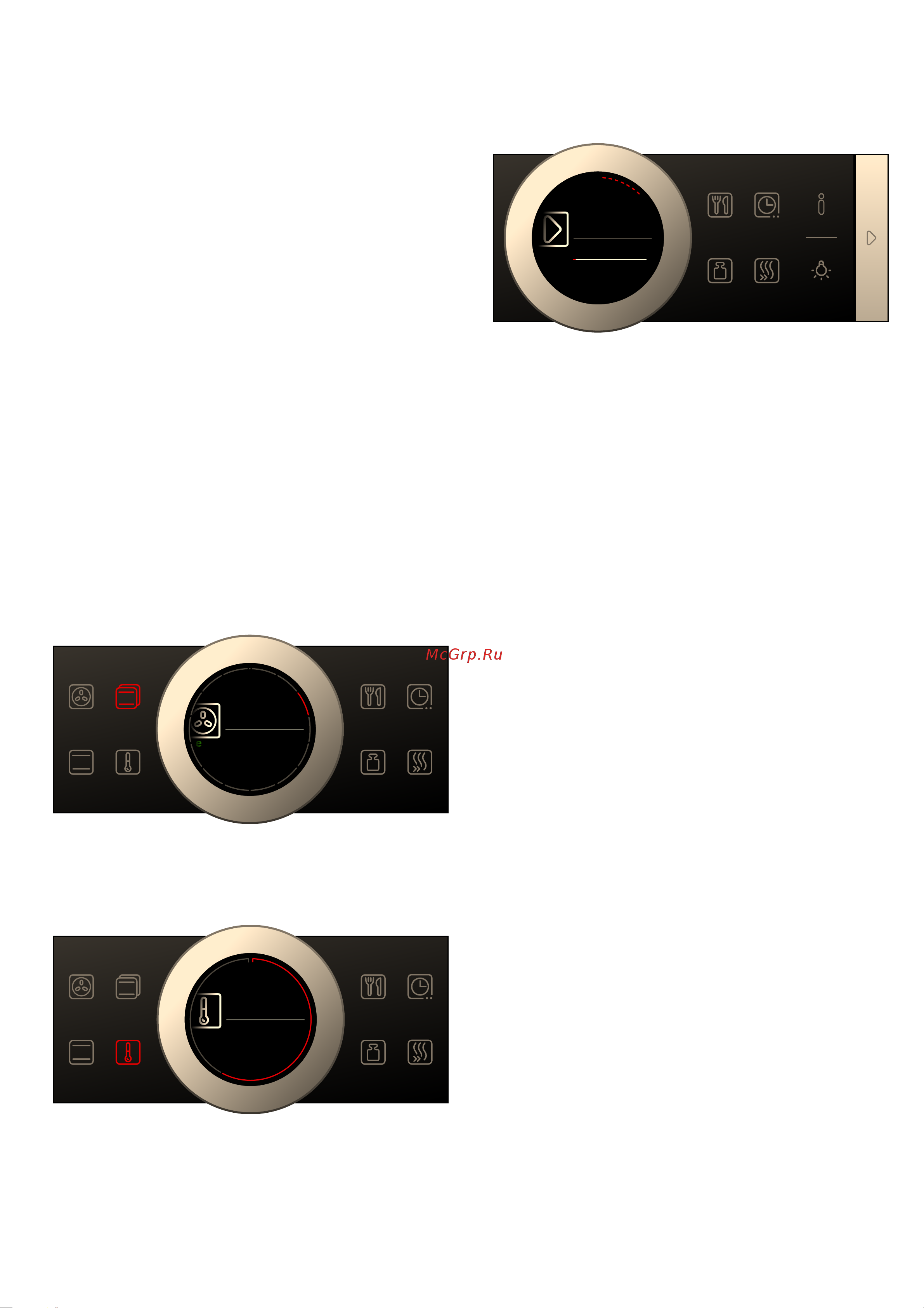 Bosch HBG635B.1 [14/48] Установка вида нагрева и температуры